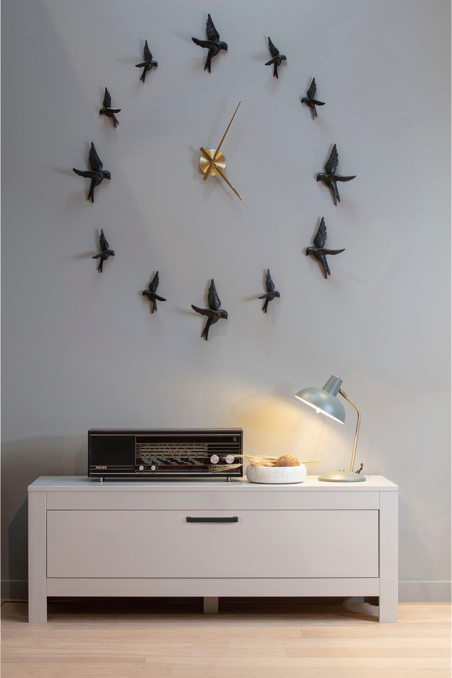 WOOOD Lowboard »Bonk TV-Kommode« aus Kiefernholz, 1 Klappe, H 45 cm x B 120 cm