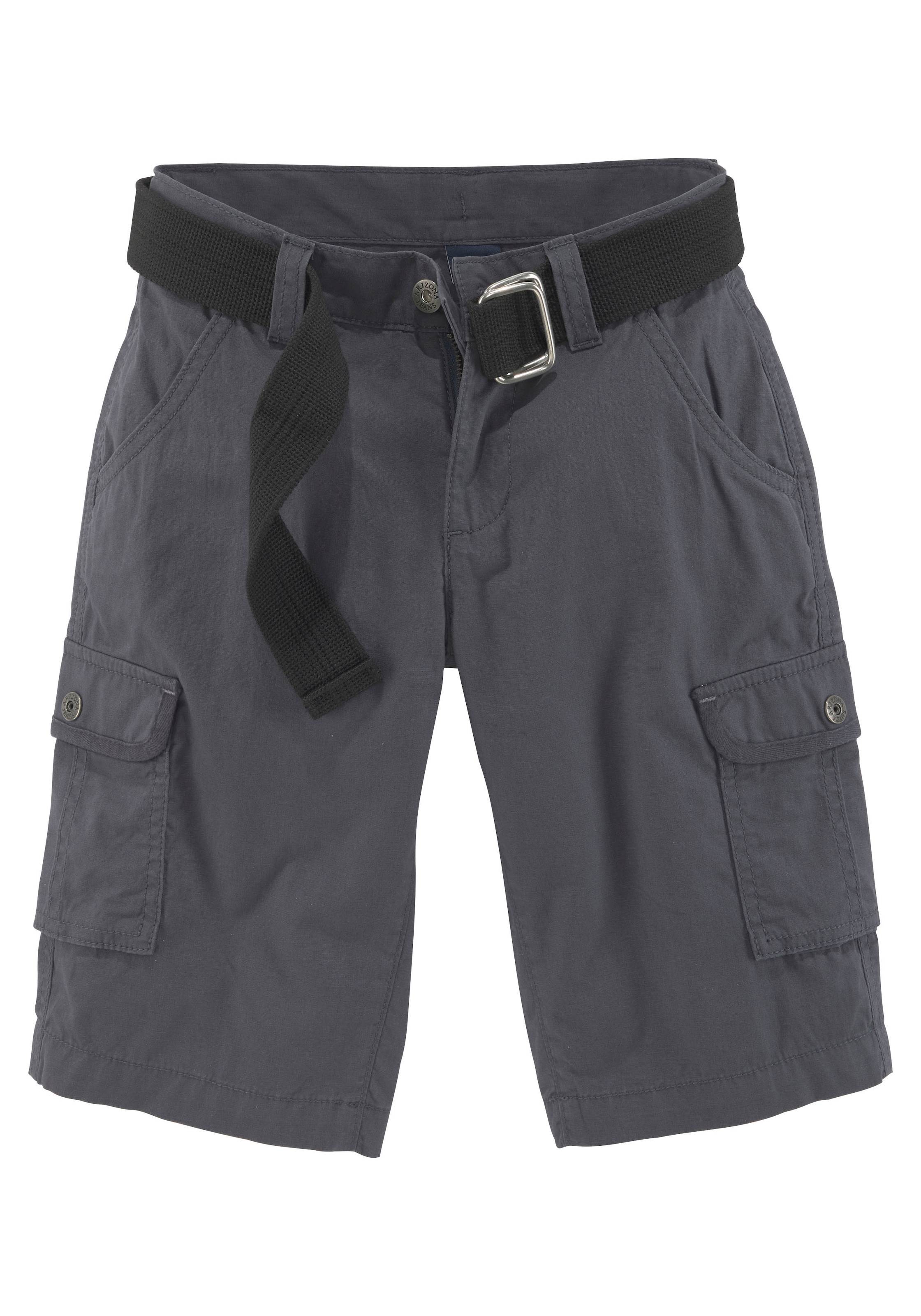 Arizona Cargobermudas, (Set, 2 tlg.), mit Textilgürtel kaufen