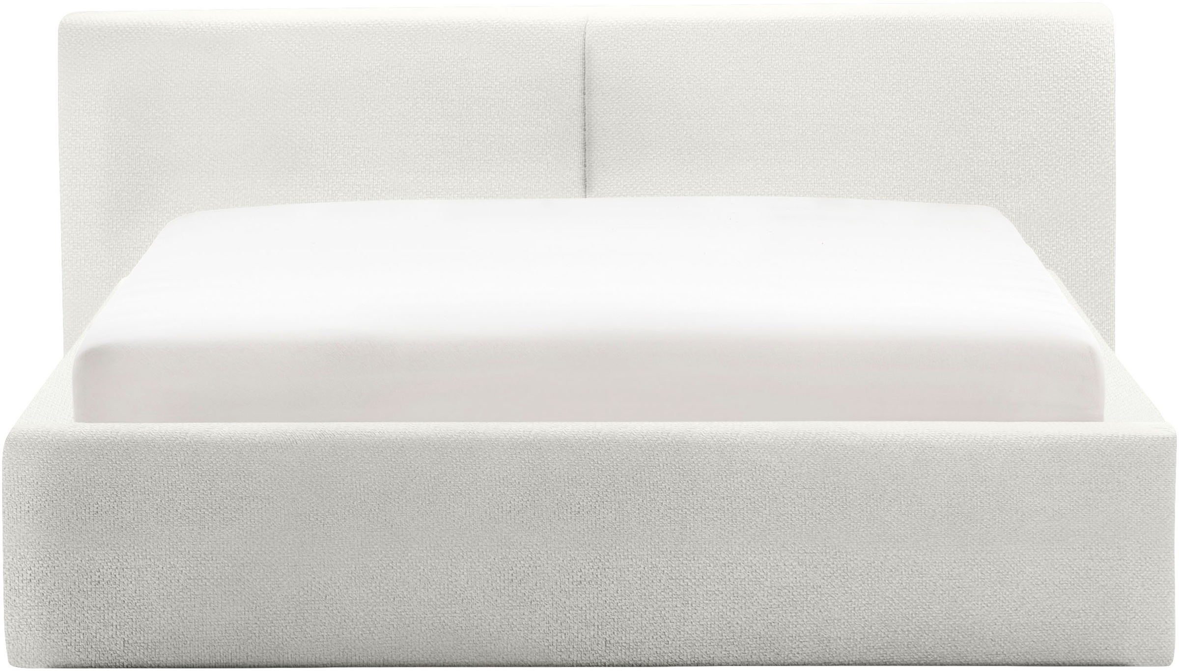 meise.möbel Polsterbett »Cube wahlweise mit Matratze und Bettkasten«, extra flaches Kopfteil, erhältlich in den Breiten 140cm, 160cm & 180cm