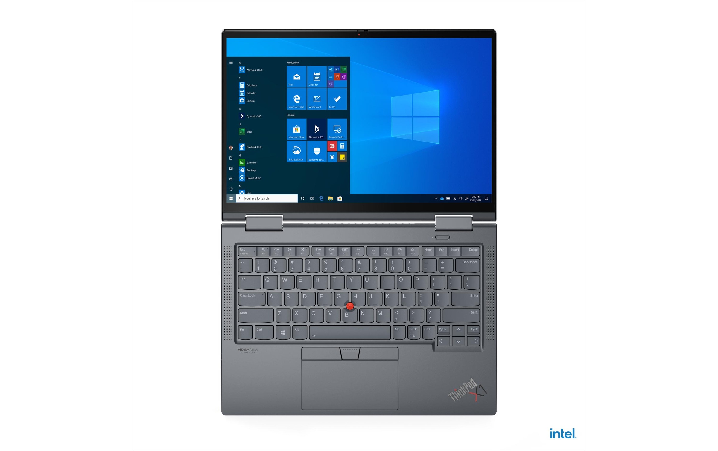 Lenovo Notebook »ThinkPad X1 Yoga Ge«, / 14 Zoll, Intel, Core i5, Iris Xe Graphics, 256 GB SSD