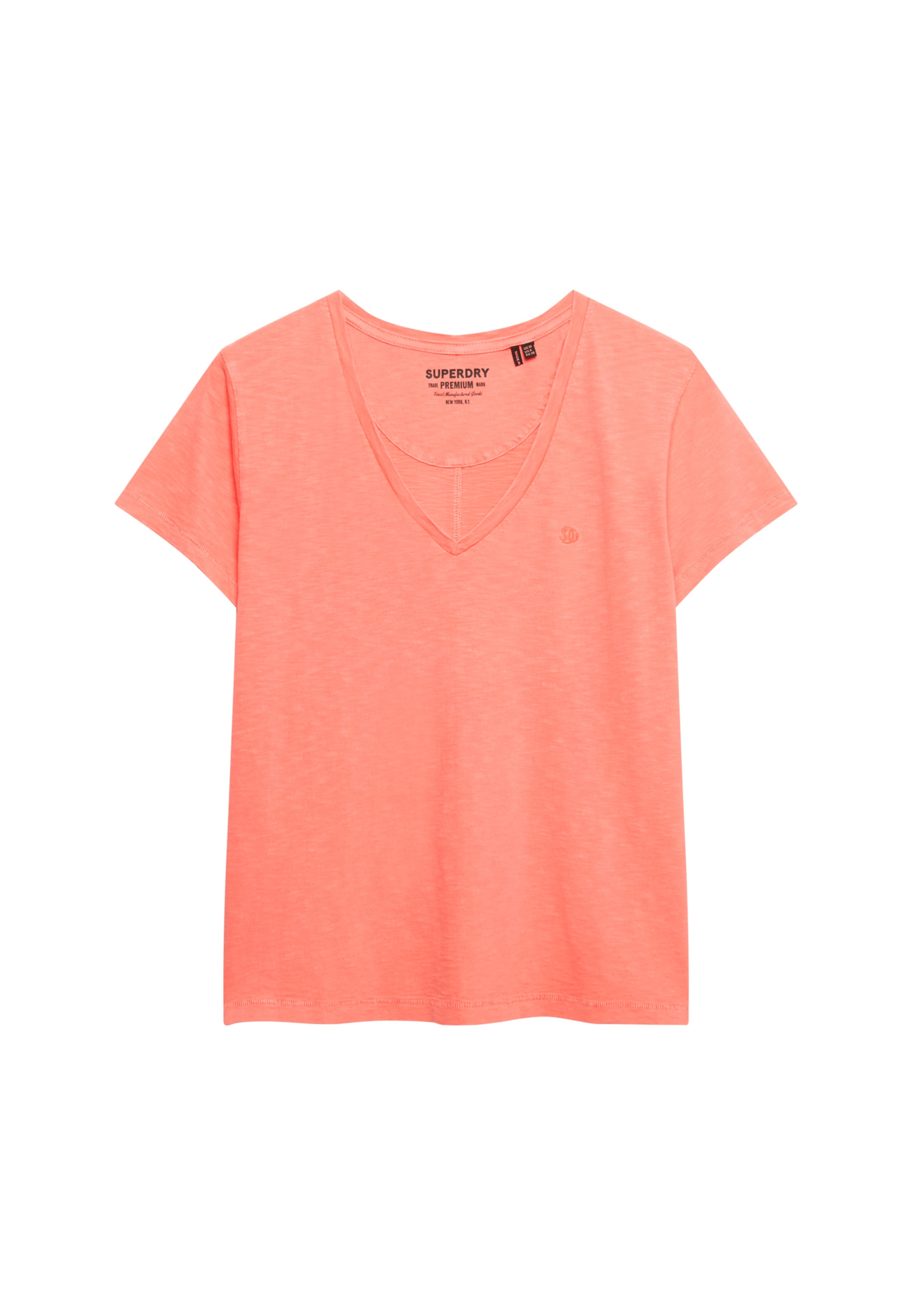 Superdry T-shirt »STUDIOS SLUB EMB VEE TEE«