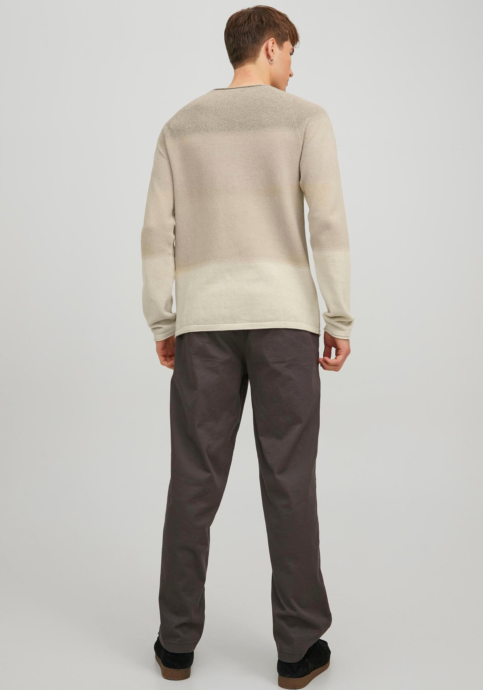 Jack & Jones Rundhalspullover »HILL KNIT«