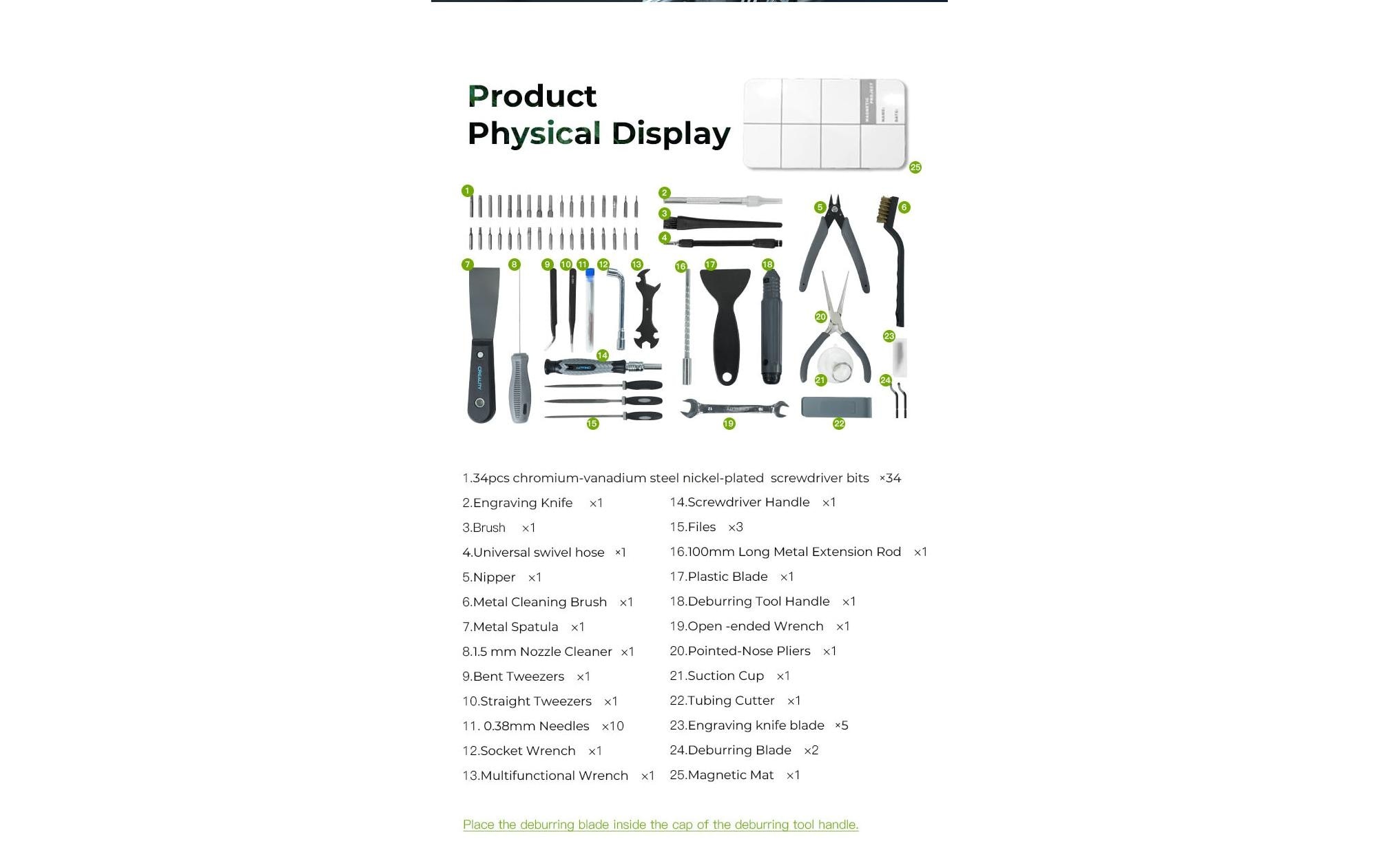 Creality Druckertrommel »Pro 3D-Drucker, 25-Teilig«