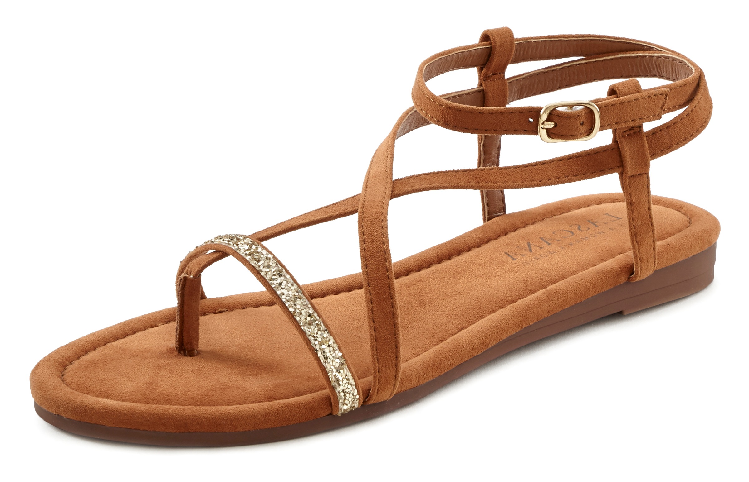 Image of LASCANA Zehentrenner, mit Glitzer-Details bei Ackermann Versand Schweiz