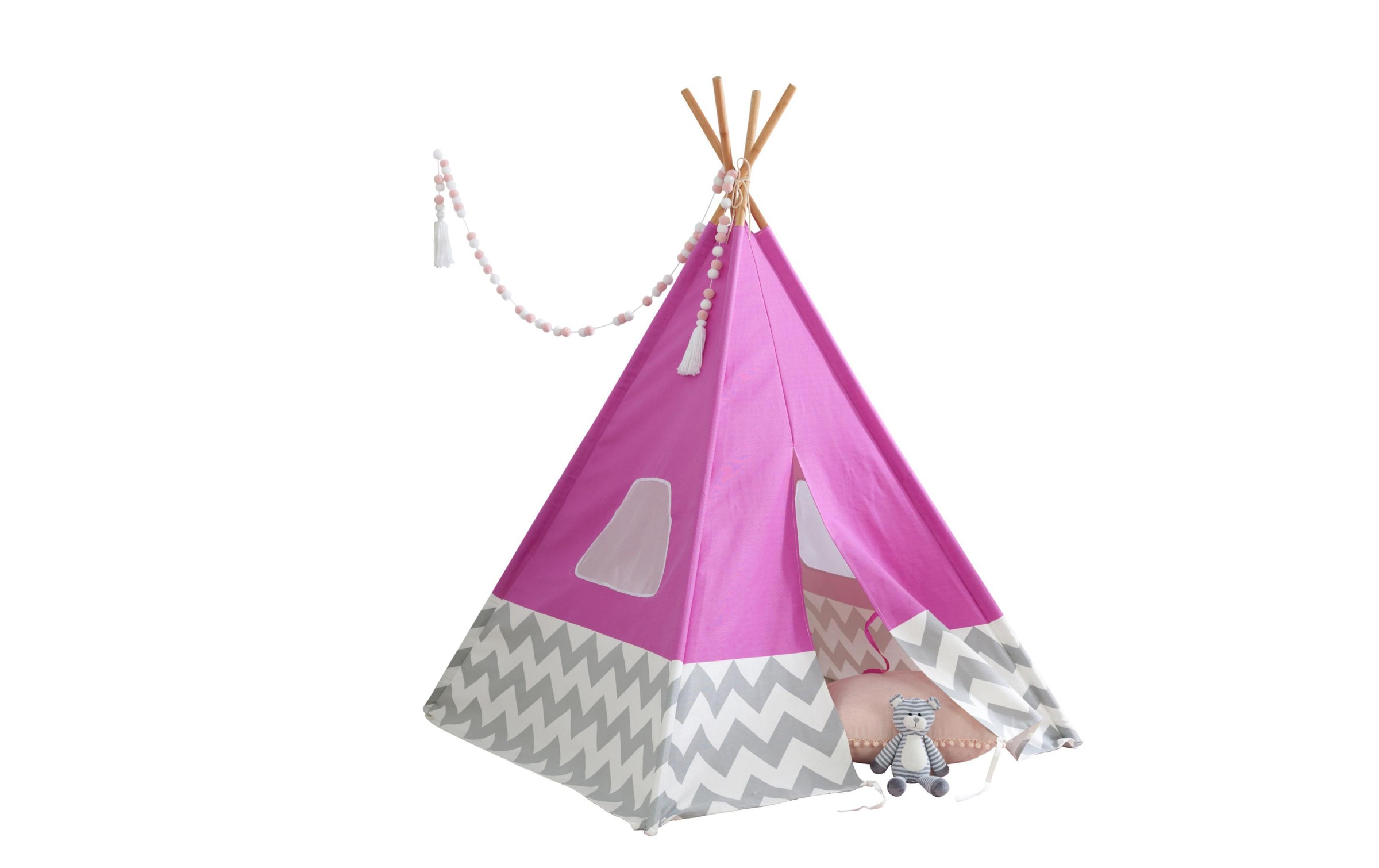 Image of KidKraft® Spielzelt »Spielzelt Deluxe Tipi Pink« bei Ackermann Versand Schweiz