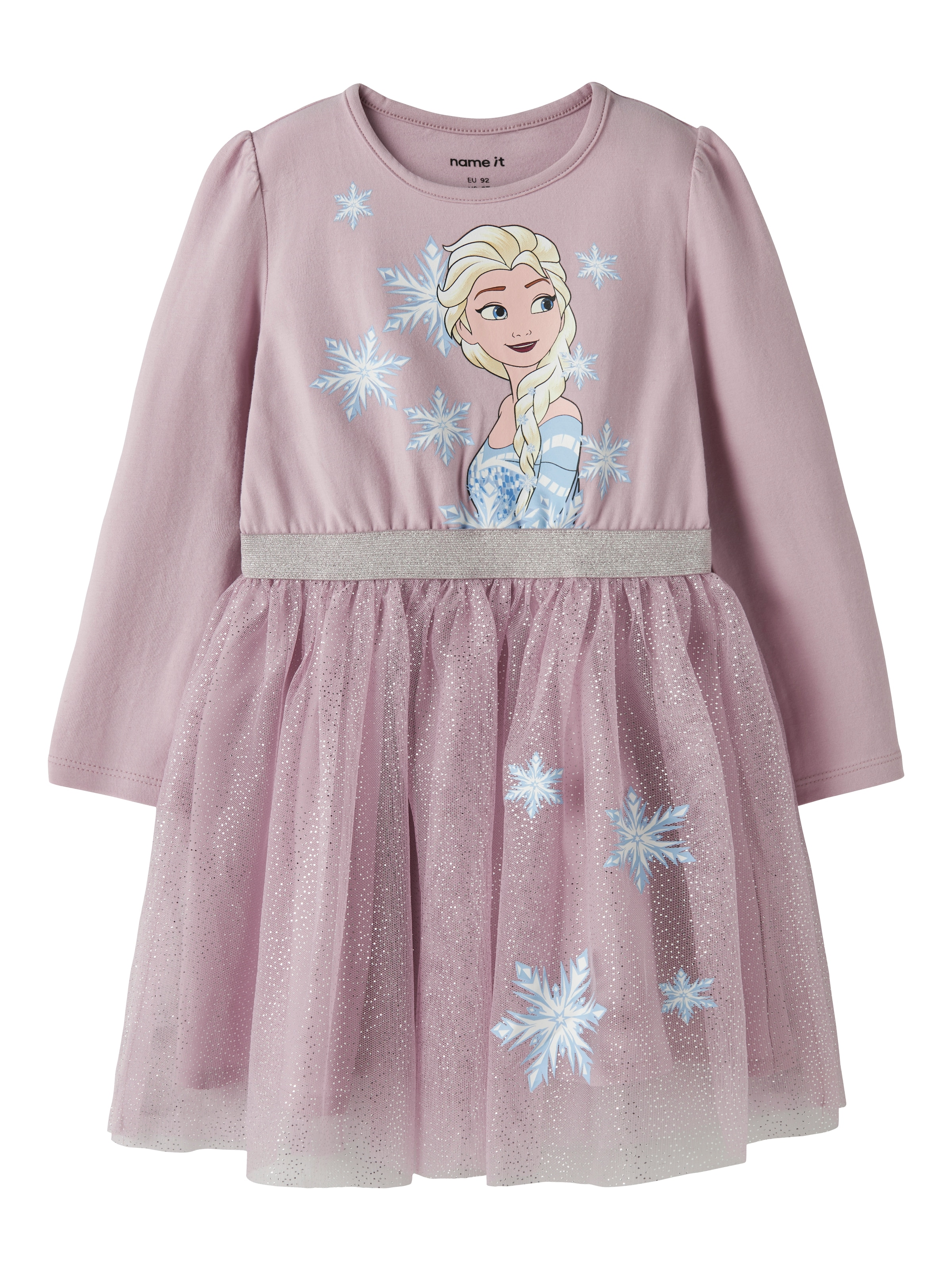 Image of Name It Tüllkleid "NMFOSIMI FROZEN LS TULLE DRESS WDI"