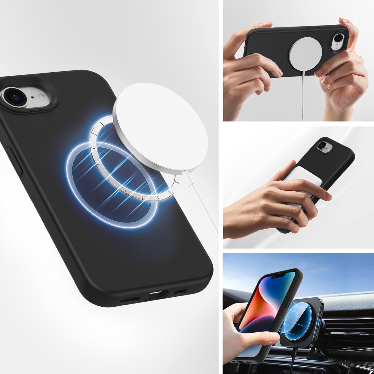 4smarts Handyhülle »Silikon Case Cupertino für Apple iPhone SE (4. Gen)«, Backcover, Schutzhülle, Handyschutzhülle, Case, Schutzcase, stossfest