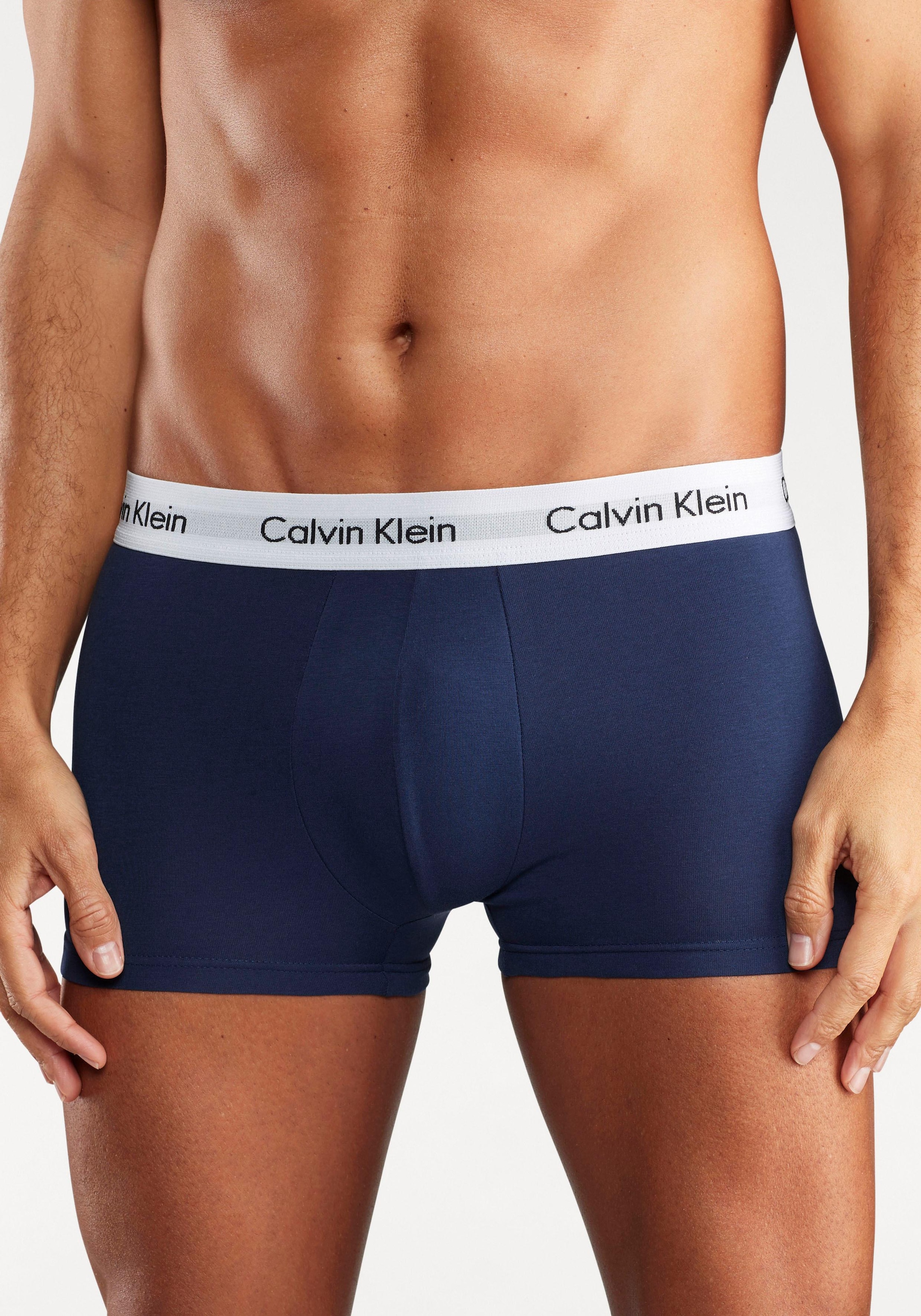 Calvin Klein Underwear Boxer »Hipster 3 PACK«, (3 St.), mit weissem Webbund