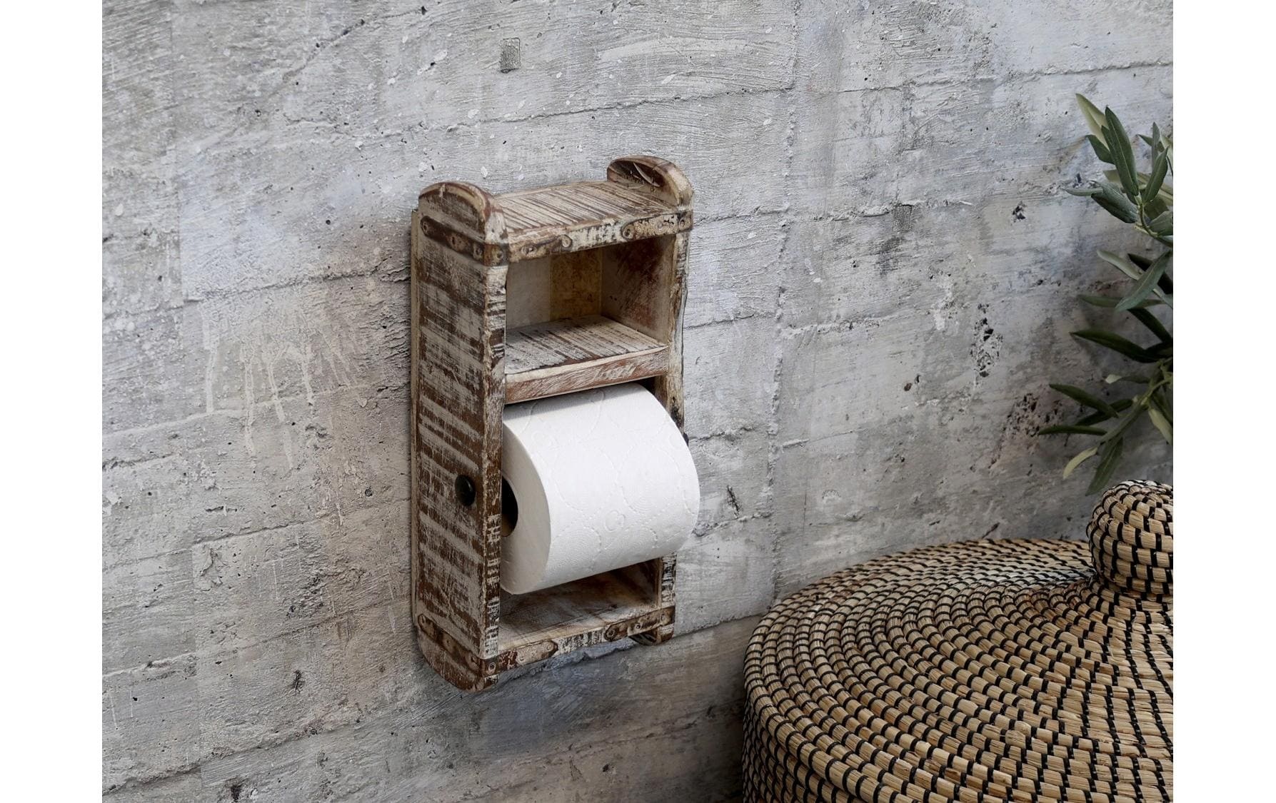 Chic Living Toilettenpapierhalter »WC-Papierhalterung,Backsteinfo«