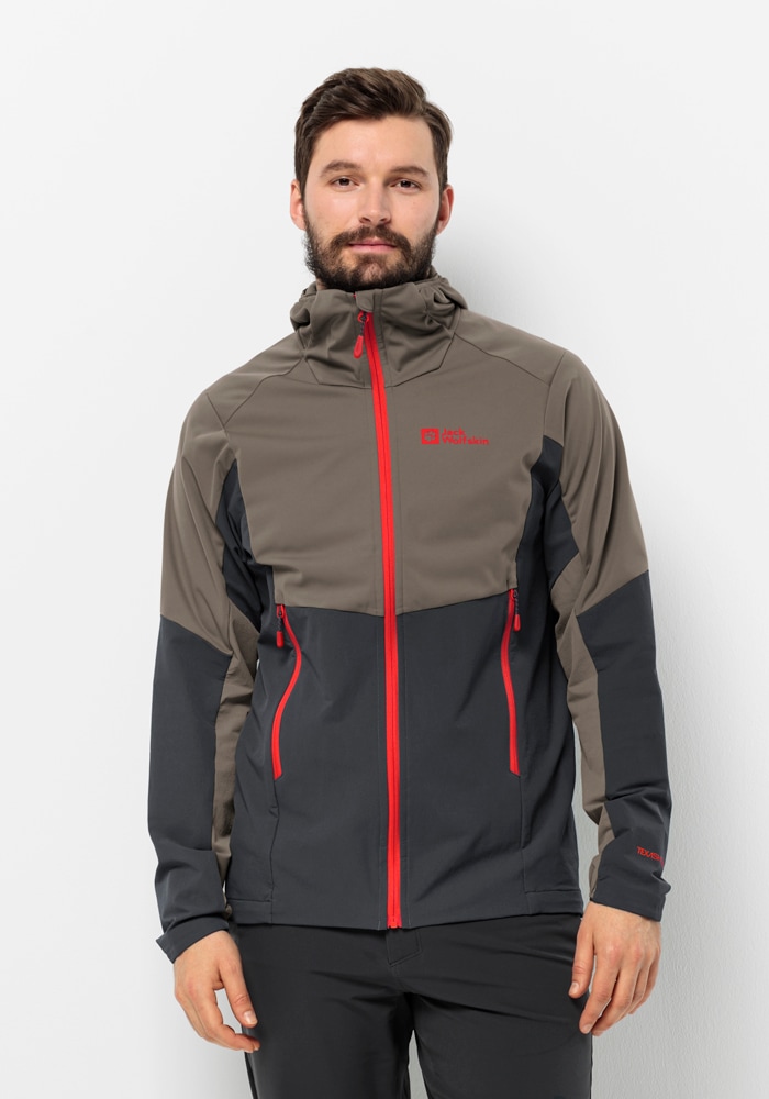 Outdoorjacke »BRISSTAL HOODY M«, mit Kapuze