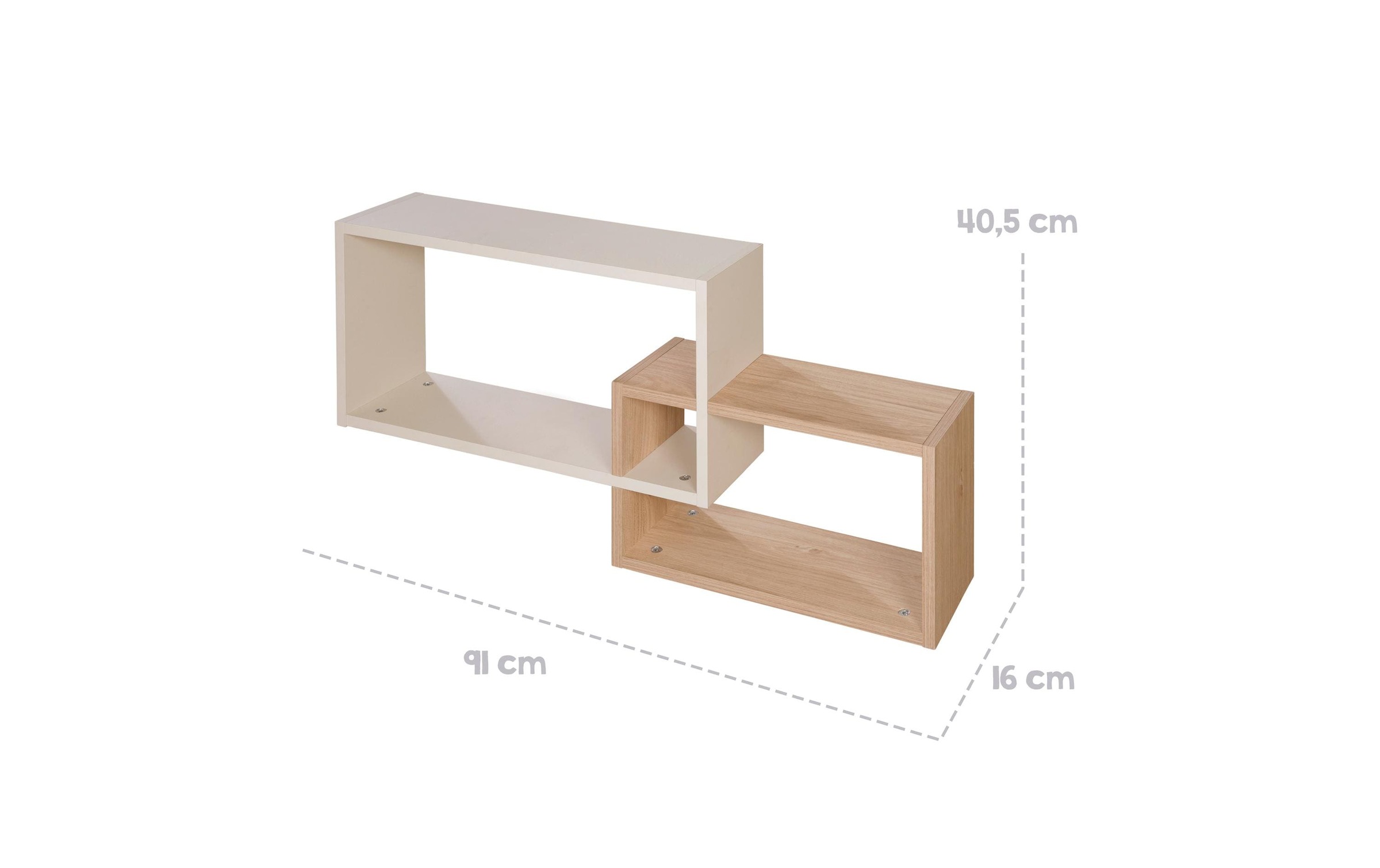 roba® Wandregal »Wandregal 91.0 x 16.0 x 41.5 cm«