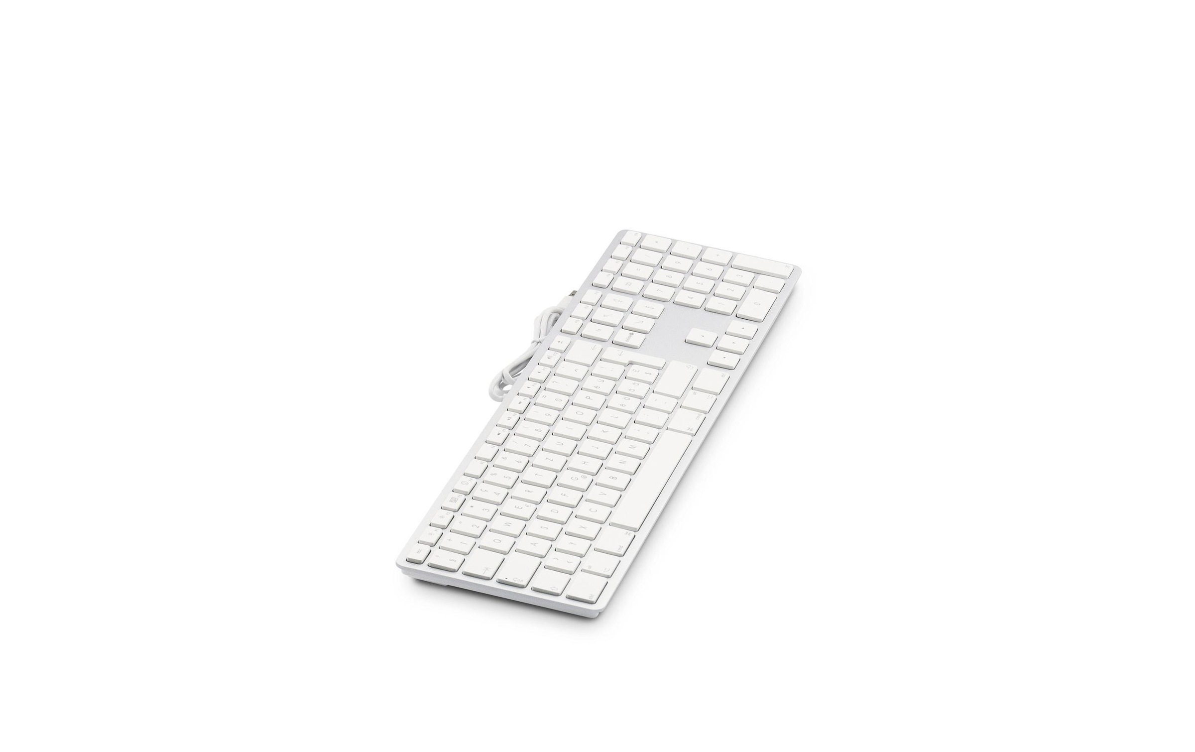 Tastatur »LMP KB-1243 Silber«, (Ziffernblock)