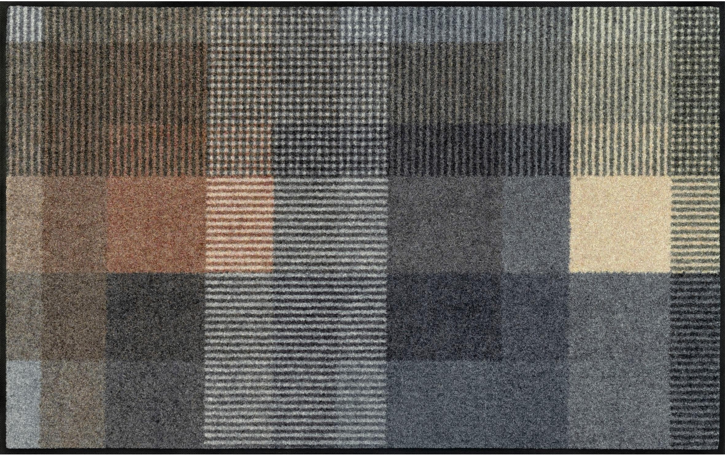 Image of wash+dry by Kleen-Tex Fussmatte »Quadratini 75 cm«, quadratisch, - mm Höhe bei Ackermann Versand Schweiz