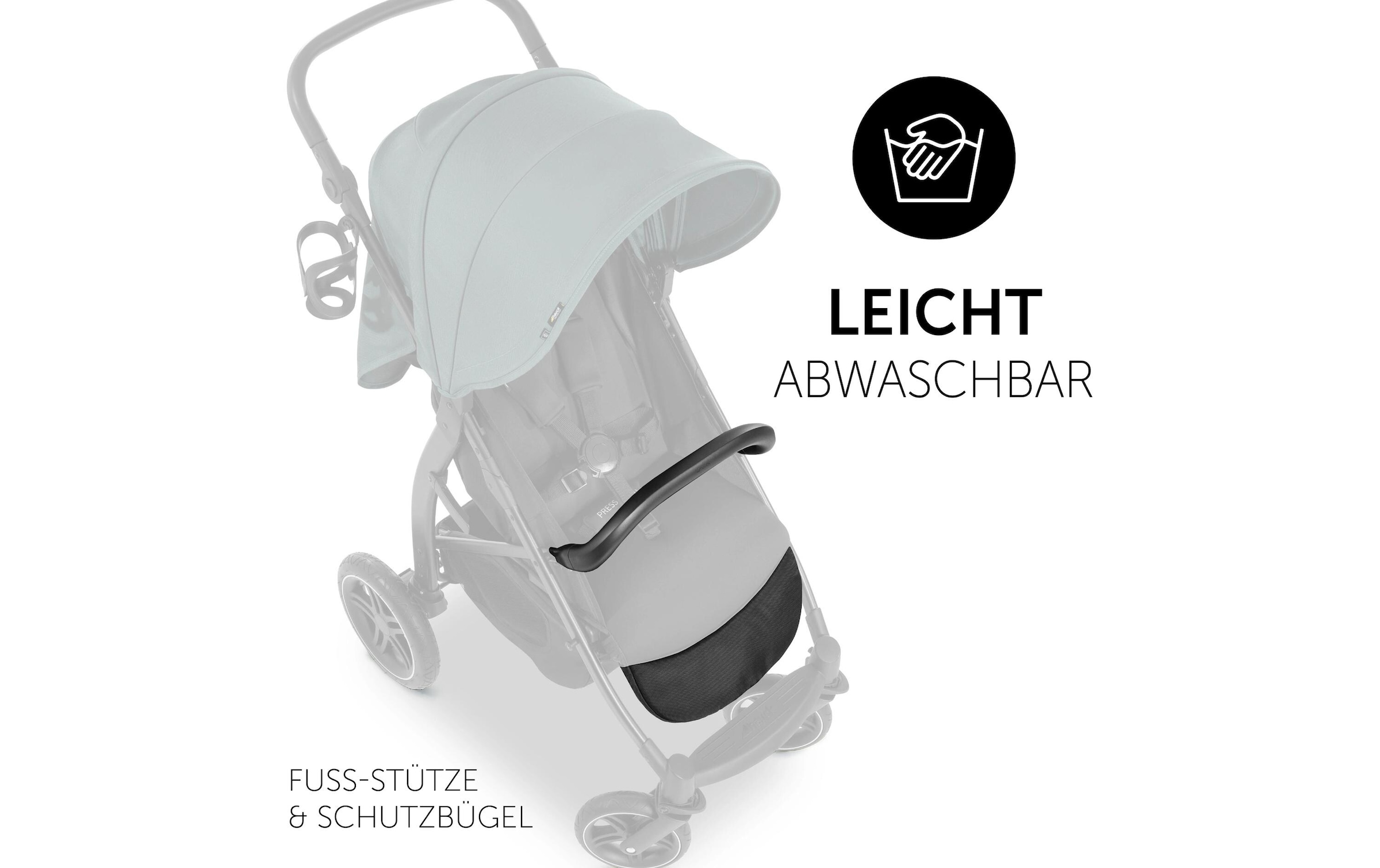 Hauck Poussette pour enfants »Rapid 4D Jungle Green« 25 kilos