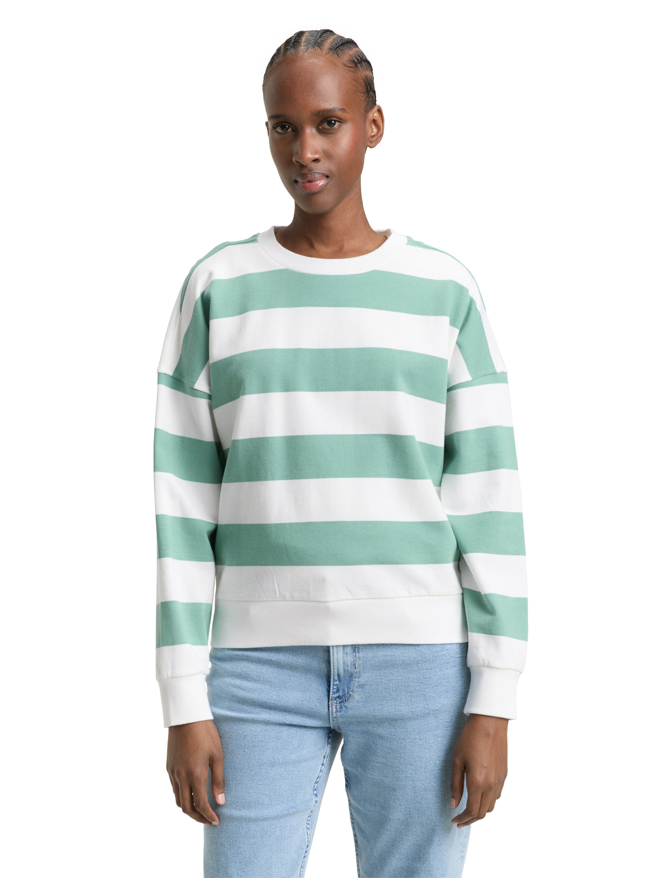 TOM TAILOR Denim Sweat-shirt , en coton doux
