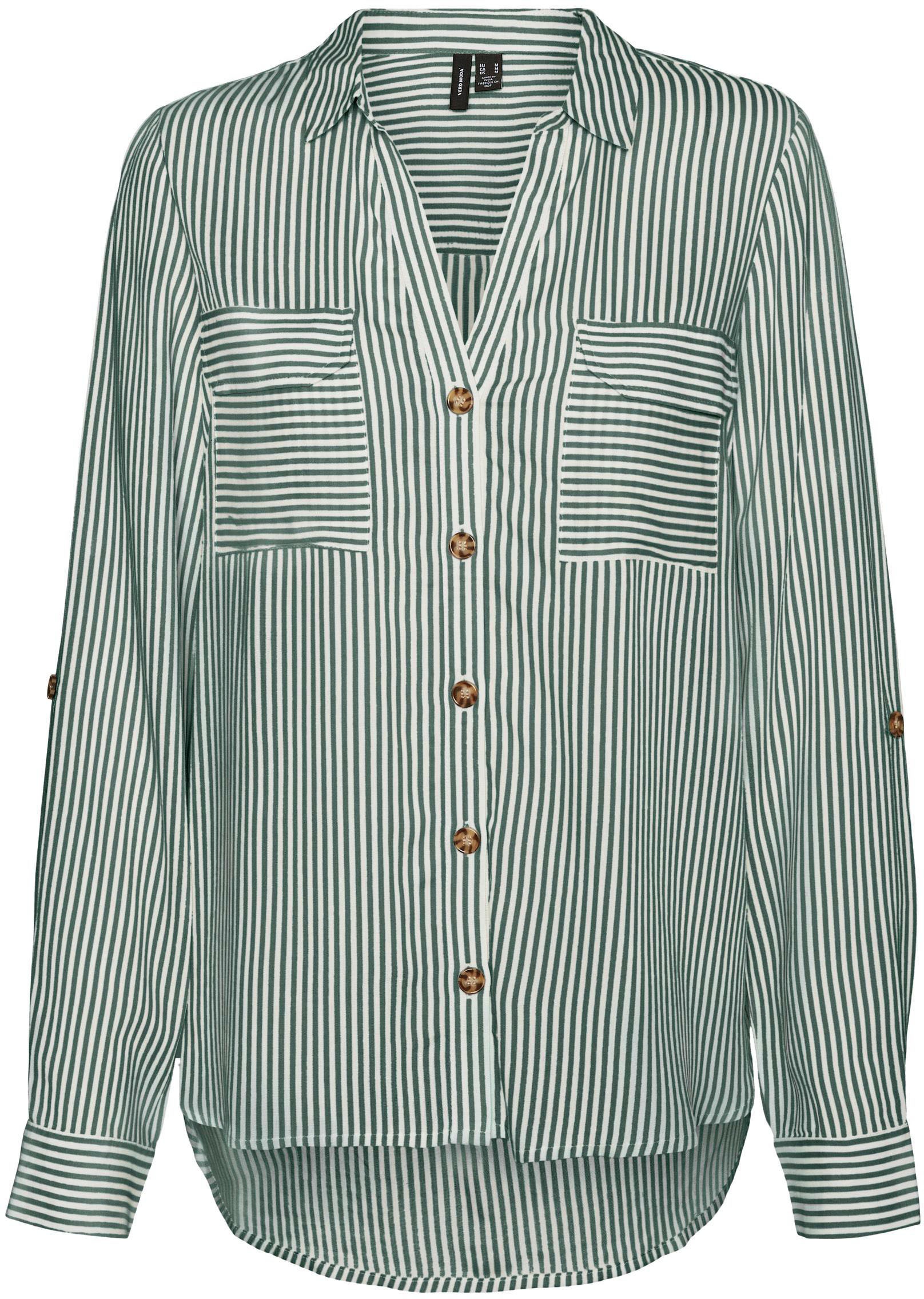 Vero Moda Hemdbluse »VMBUMPY L/S SHIRT NEW WVN GA NOOS«