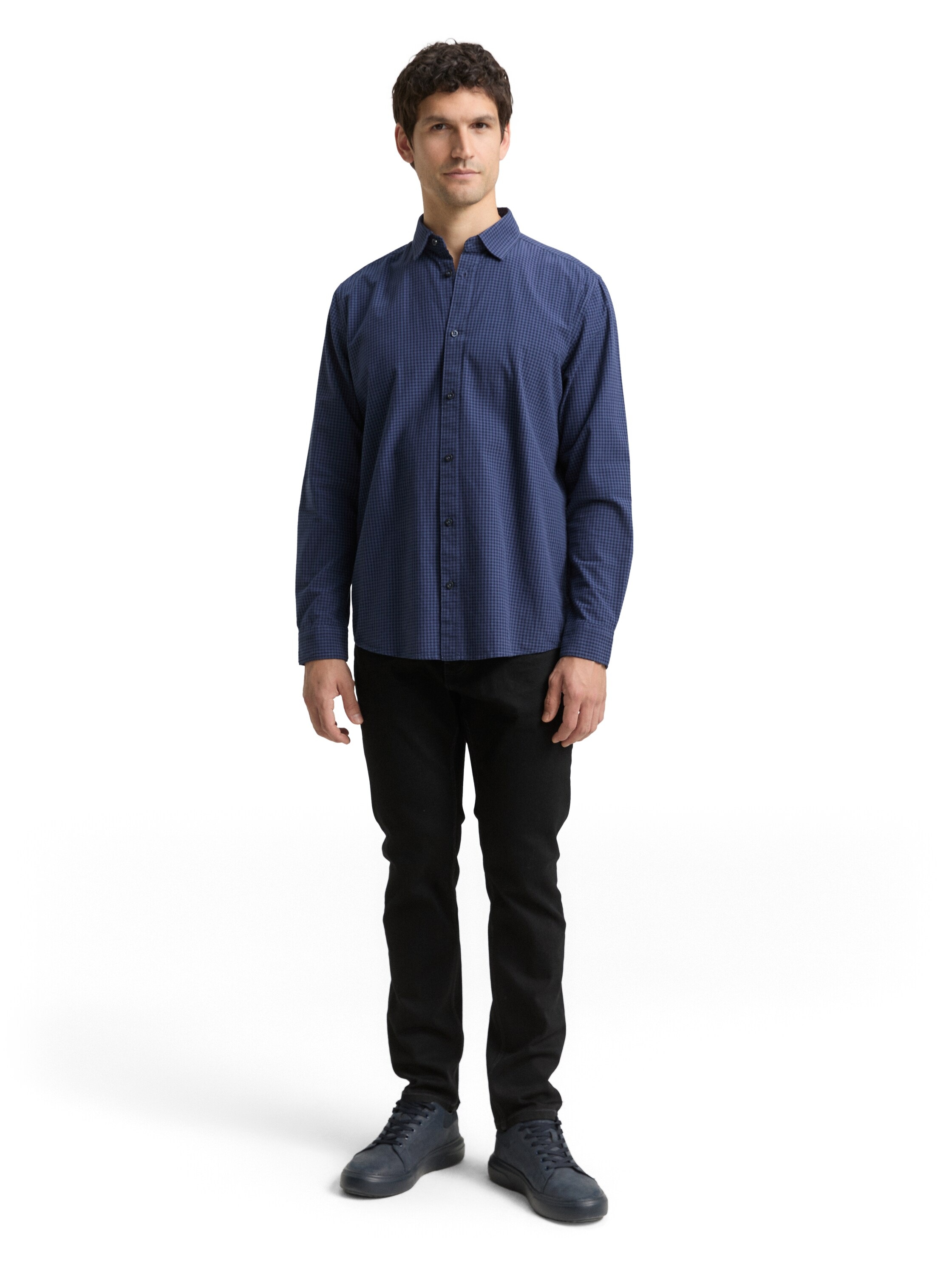 TOM TAILOR Chemise à manches longues mit Karomuster