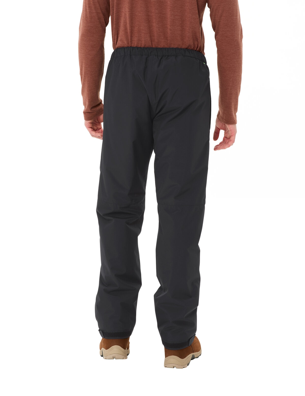 VAUDE Pantalon de plein air  imperméable, respirant, coupe-vent, avec poches passe-mains