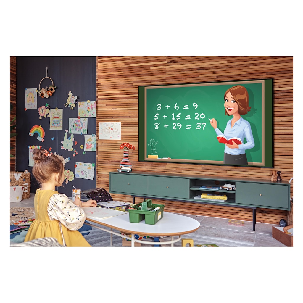 Samsung QLED-Fernseher »QE55Q60A AUXXN QLED«, 138 cm/55 Zoll, 4K Ultra HD