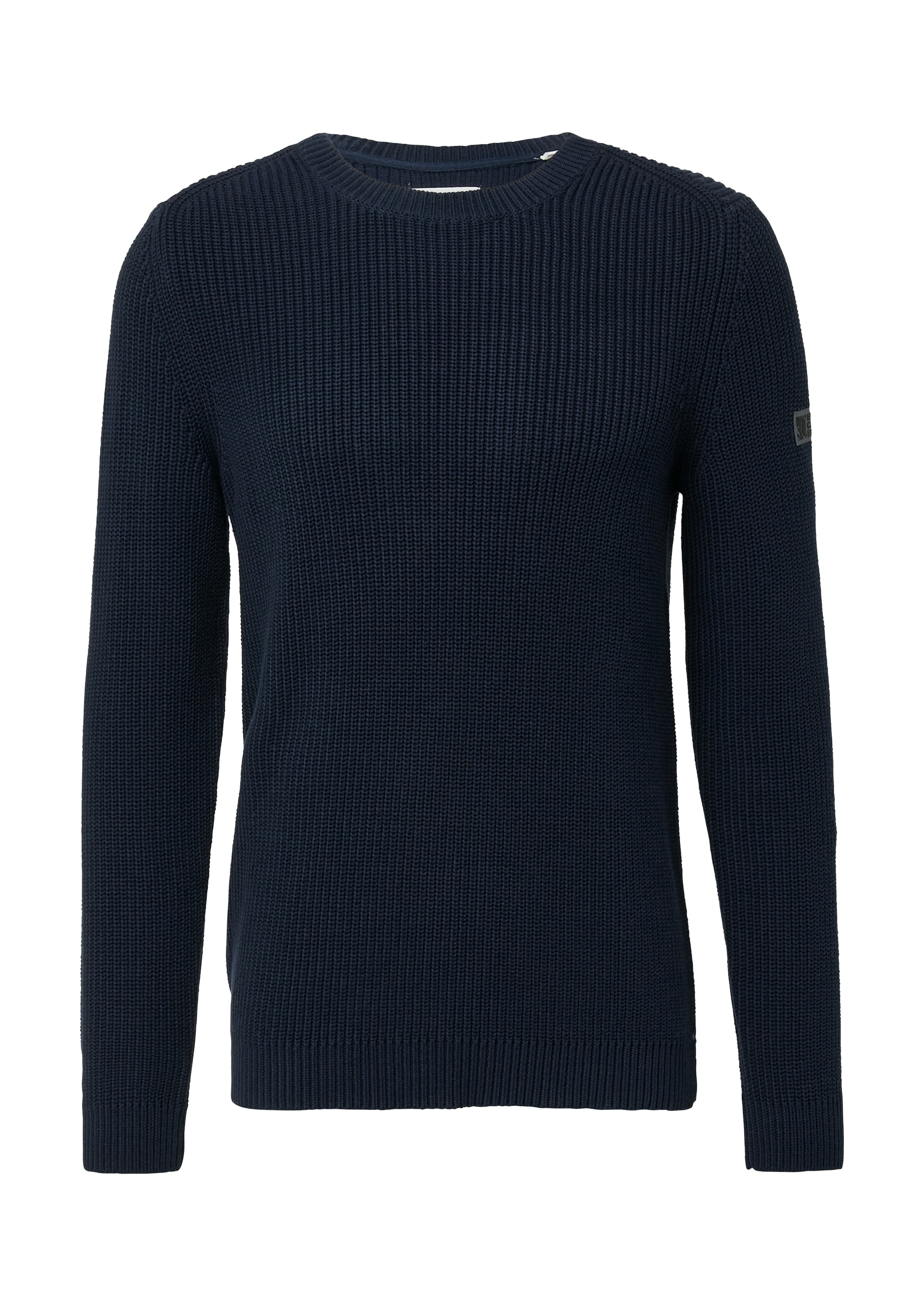 s.Oliver Strickpullover mit Rippbündchen