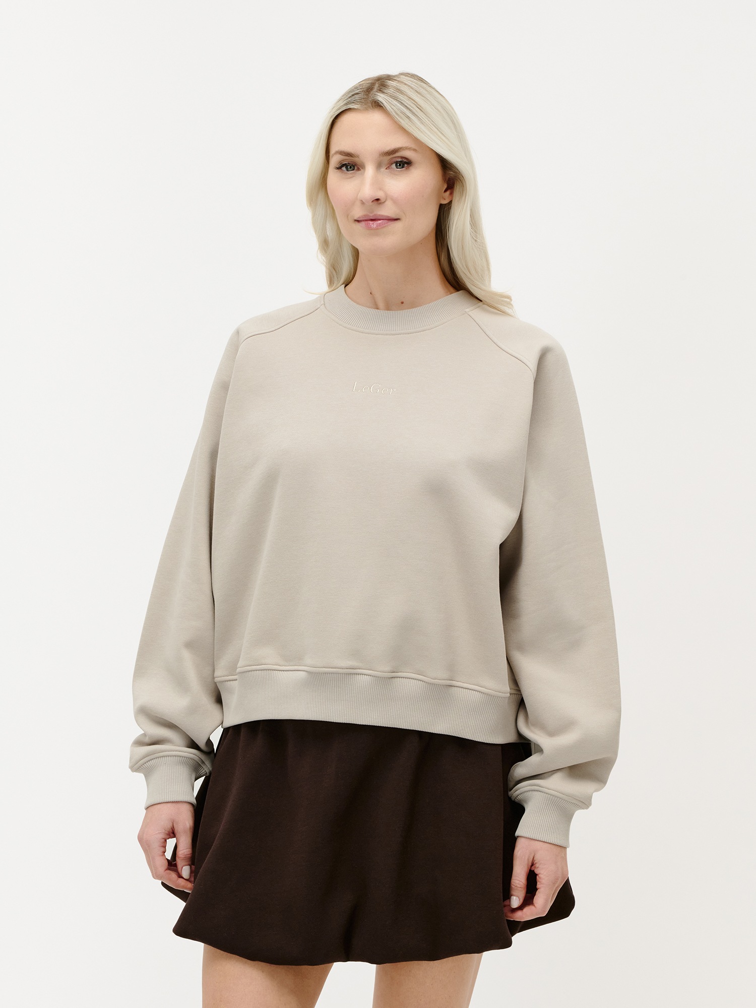 Image of LeGer Sweatshirt "Melody, LeGer by Lena Gercke", locker geschnitten