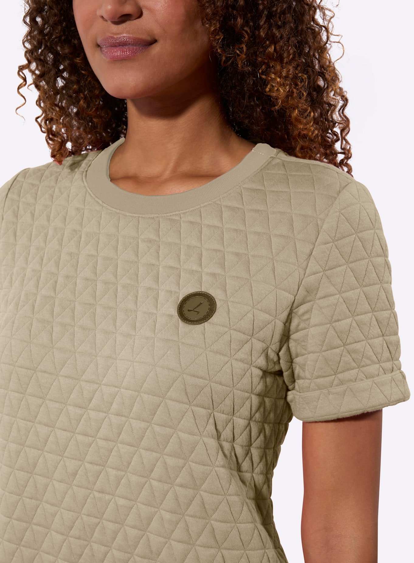 Casual Looks Robe t-shirt »Jacquard-Kleid«