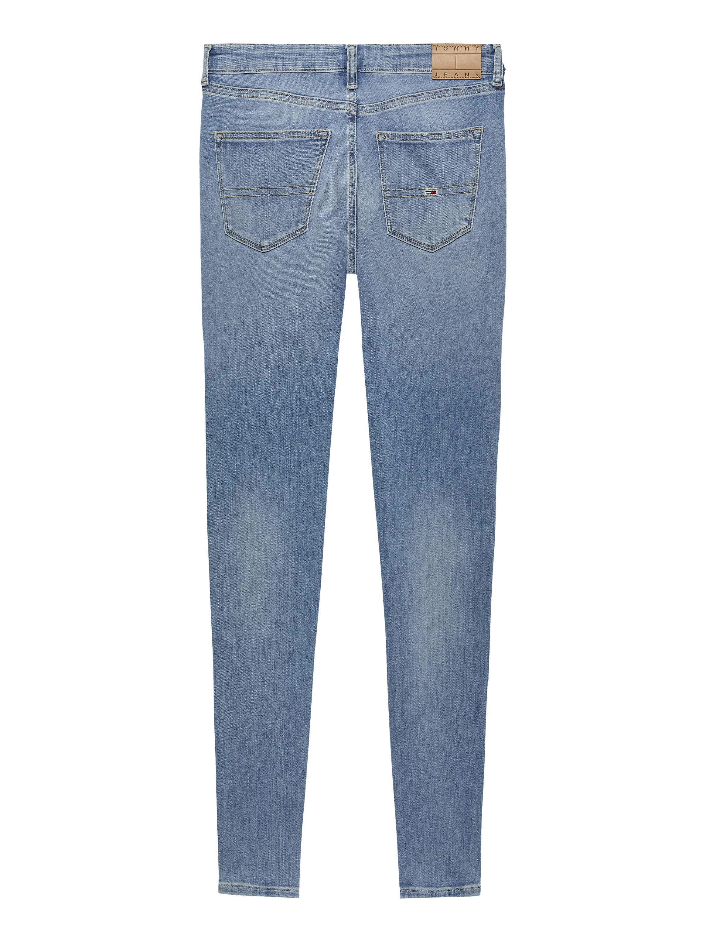 Tommy Jeans Skinny-fit-Jeans »Nora Mid Rise Skinny Fit«, mit Waschung, Logo-Badge