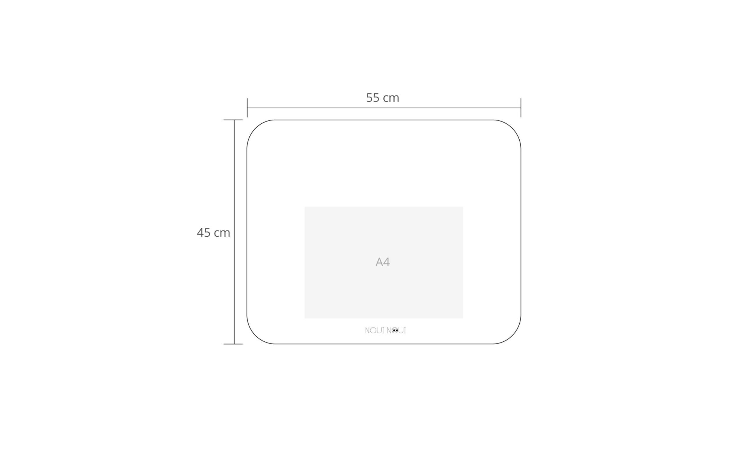 Platzset »Noui Noui XL Wheels 55 x 45 cm«