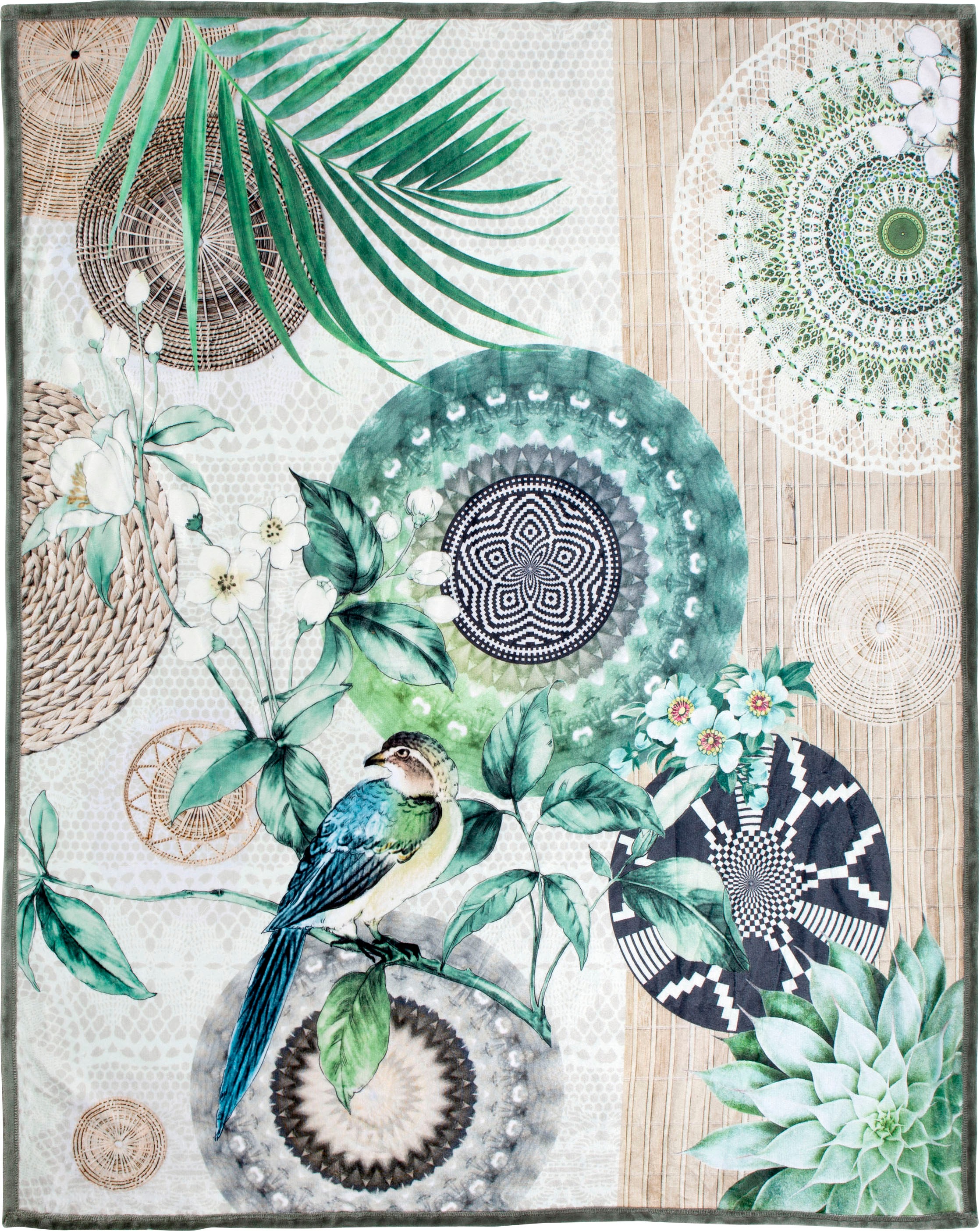 Image of hip Plaid »Tonrar«, mit Mandala, Kuscheldecke bei Ackermann Versand Schweiz