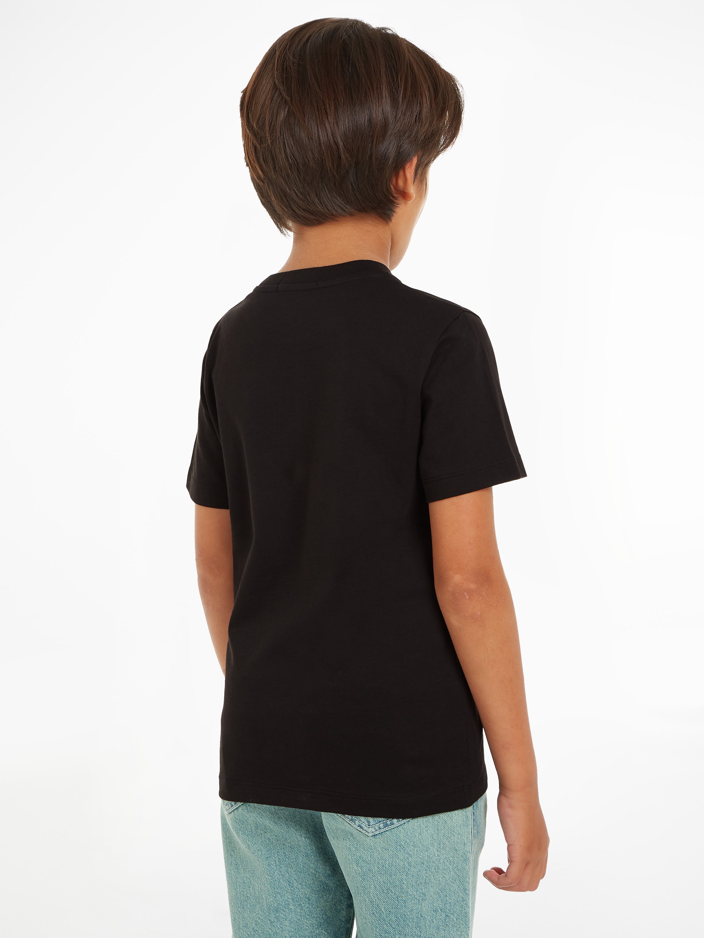 versandkostenfrei INST.LOGO bis T-SHIRT«, T-Shirt Calvin REG. Jahre Trendige »MINI 16 bestellen Kinder Jeans SS Klein