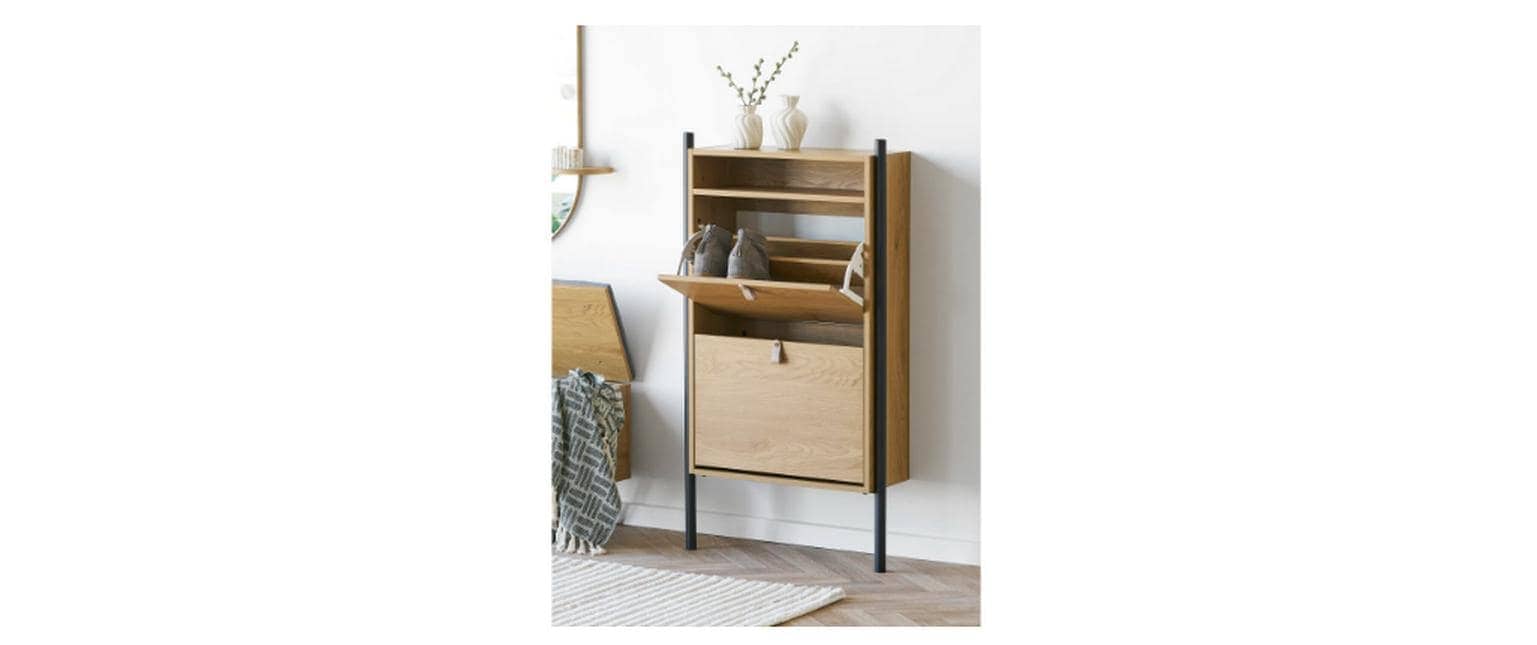 House Nordic Schuhschrank »Barco 26 x 62 x 118 cm«