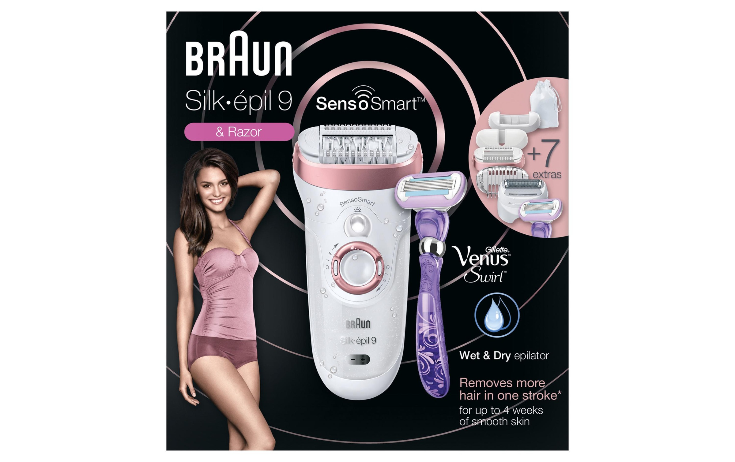 Braun Epilierer »Silk-Épil 9 9-870 SensoSmart«