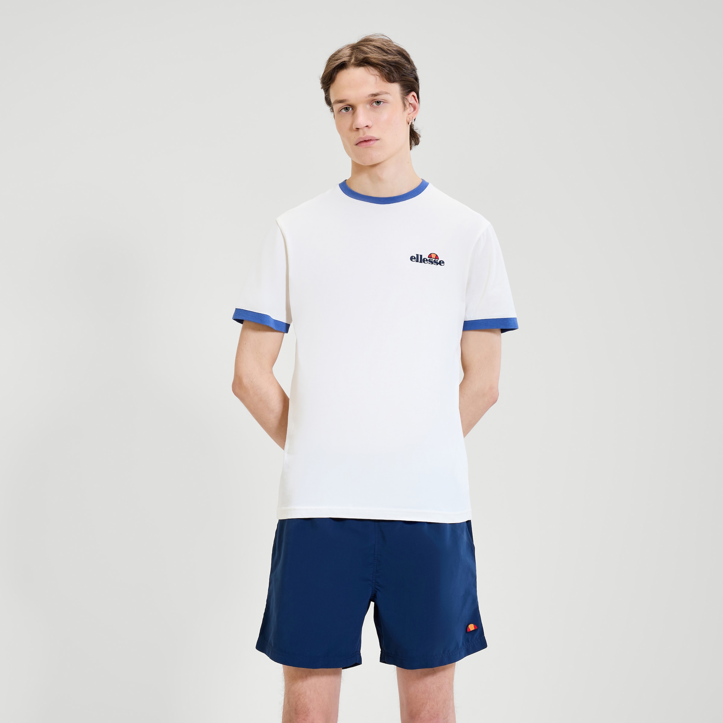 Image of Ellesse T-Shirt "MEDUNO TEE" mit Rundhalsausschnitt, Kurzarm, aus Baumwolle