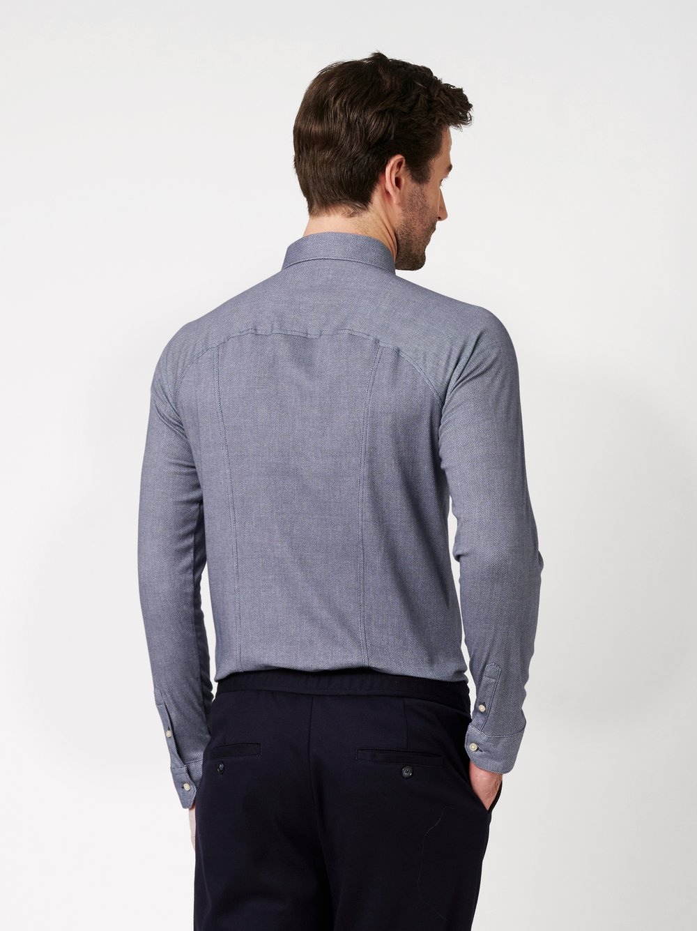 DESOTO Chemise à manches longues »Jerseyhemd Casual Kent«