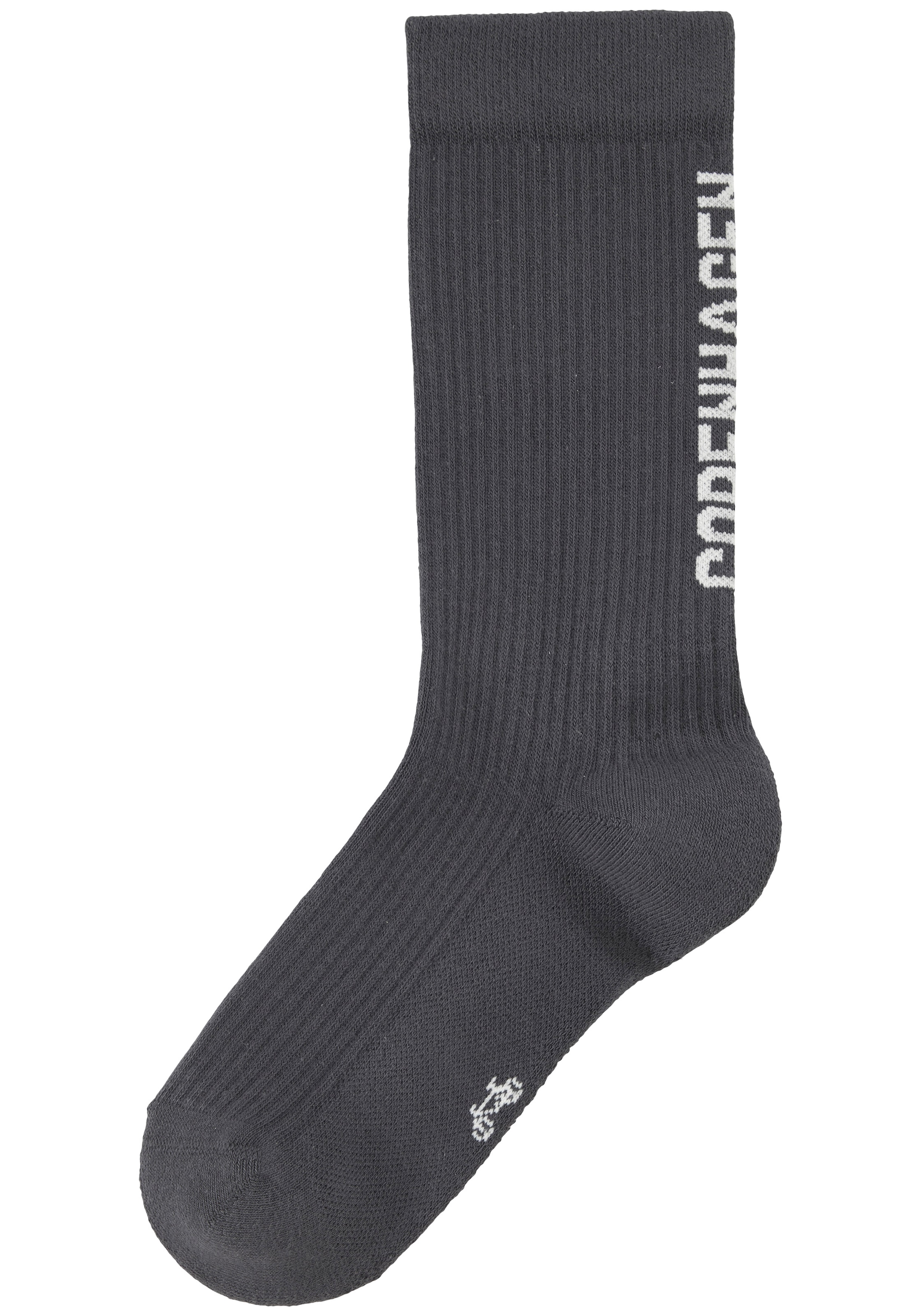 Copenhagen Studios Tennissocken Packung, 3 Stk. tlg. mit grossem Schriftzug