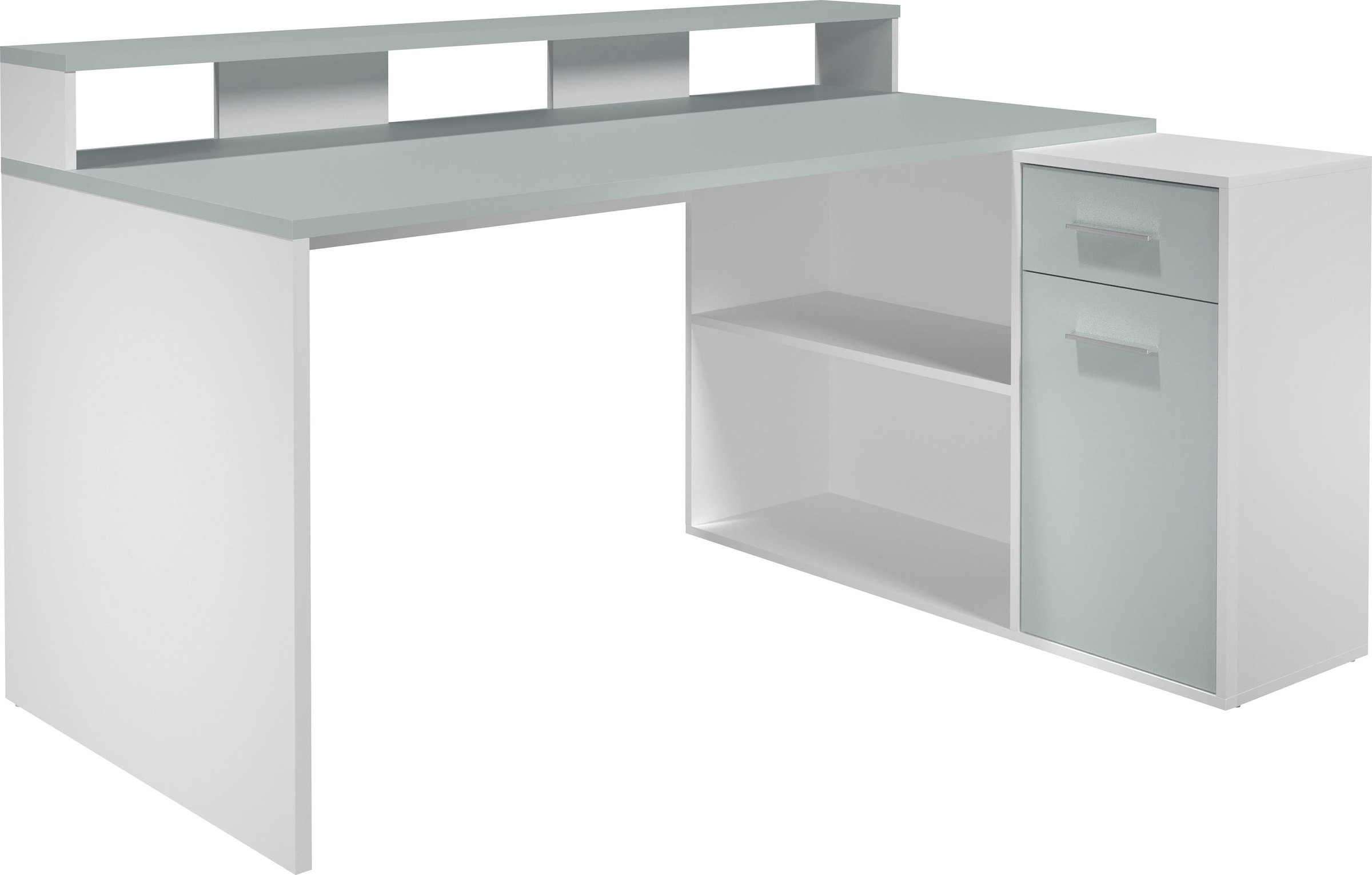 Image of Home affaire Schreibtisch "Chester" 2 Stk. tlg. Gamingtisch mit Lowboard - Arbeitstisch Masse (B/T/H) 160/115/92 cm