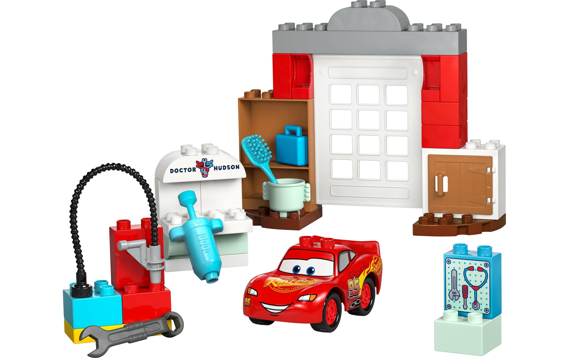 LEGO® Spielbausteine »DUPLO® McQueens Besuch in Docs Werkstatt 10456«, (35 St.)