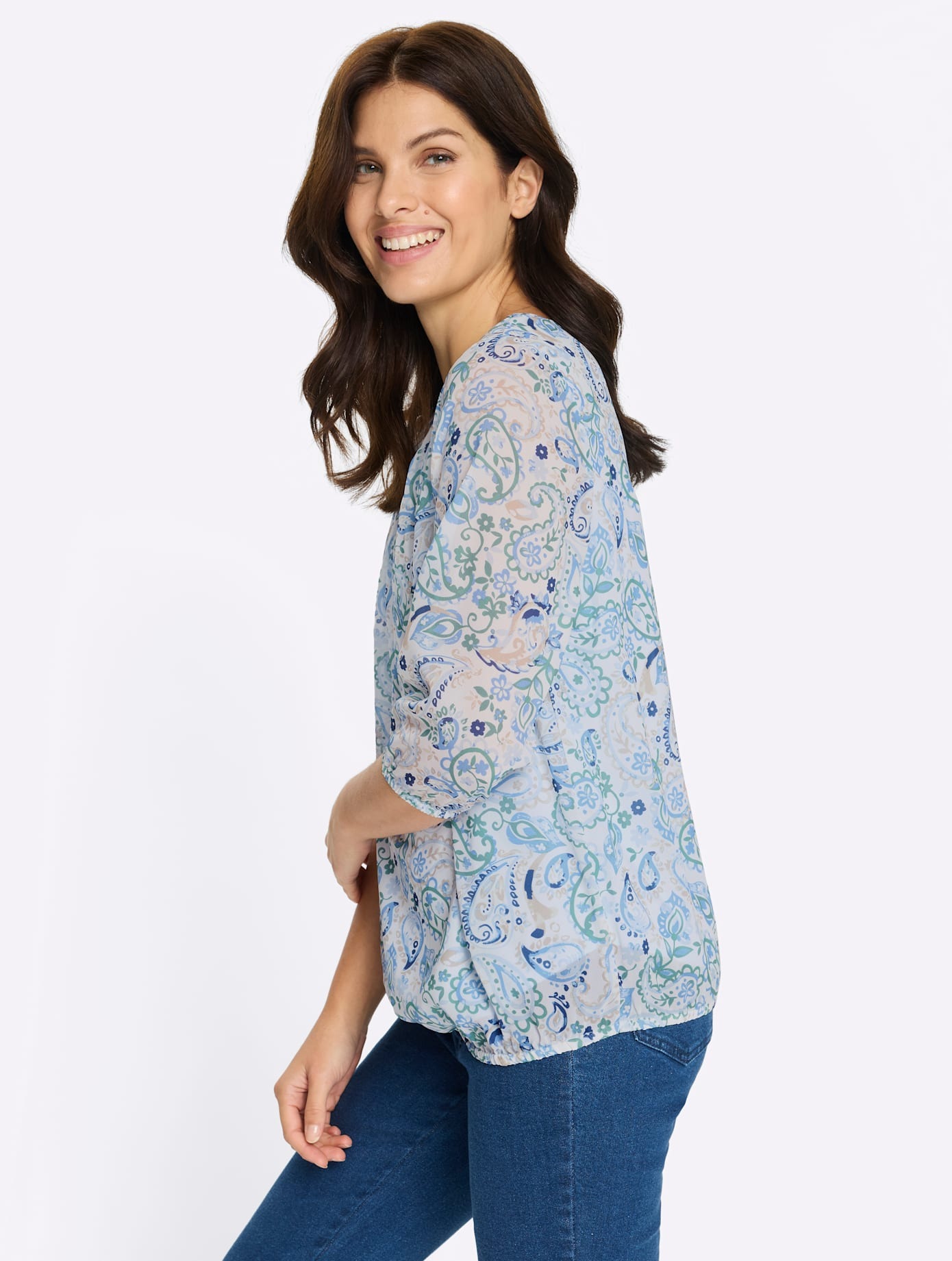 Classic Basics Schlupfbluse
