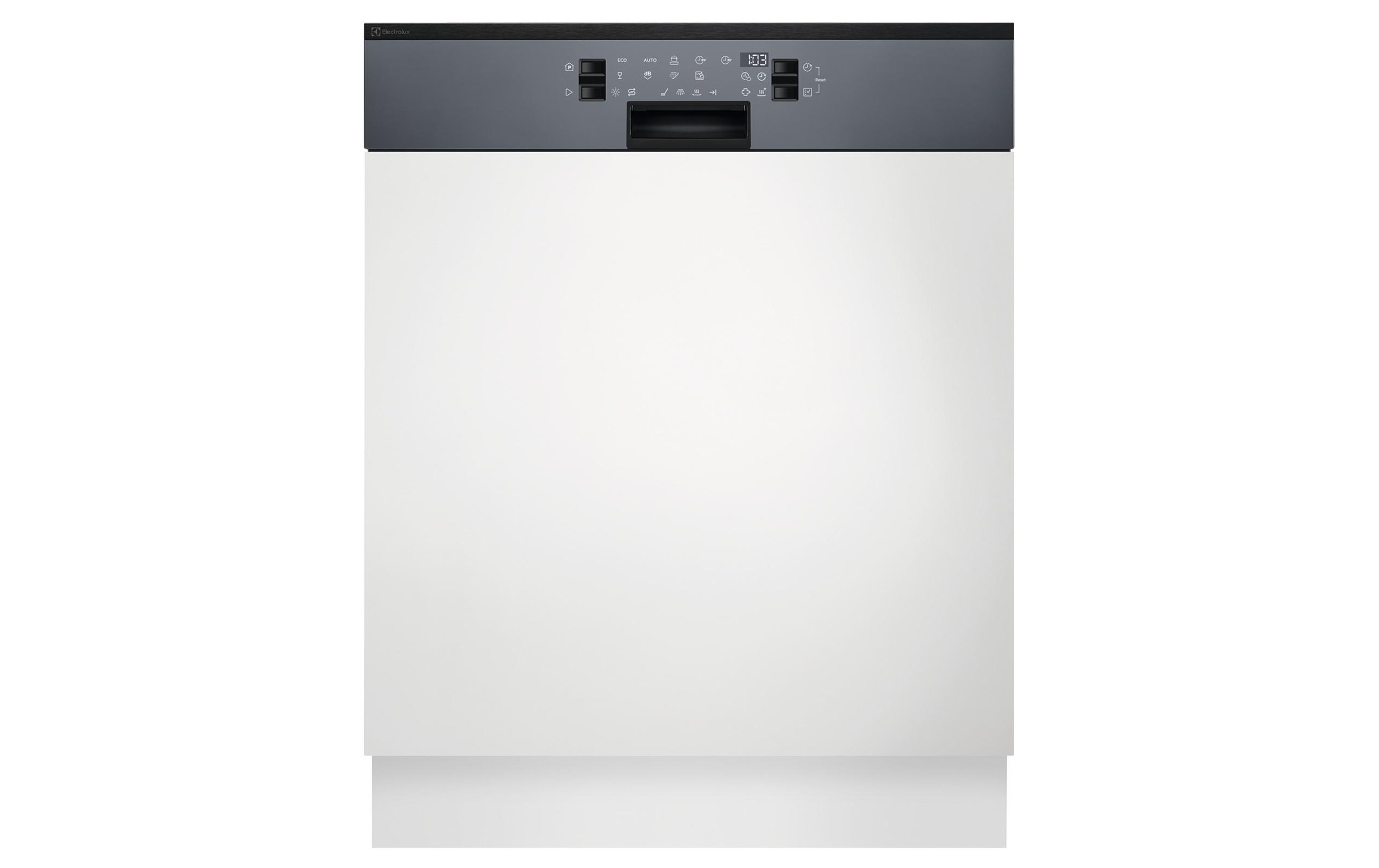 Image of Elektrolux teilintegrierbarer Geschirrspüler, GA60GLISSP, 15 Massgedecke, Salzmangelanzeige, Glasschon-System, Restzeitanzeige, Automatische Türöffnung, Startzeitverzögerung, Klarspülmangelanzeige, Wasserschutzsystem (Aquastop) bei Ackermann Versand Schwe