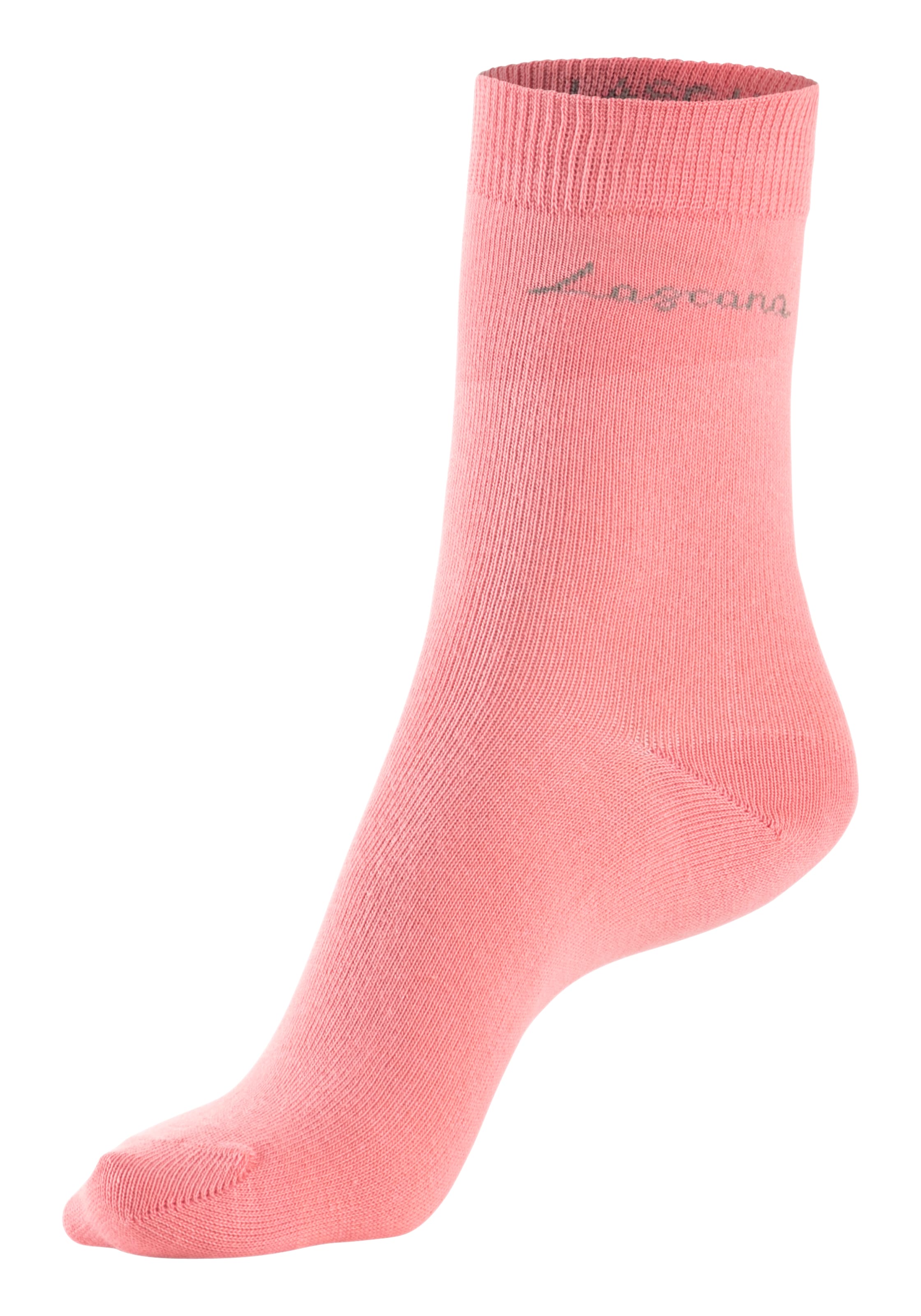 LASCANA Basicsocken »Believe in Yourself«, (Box, 4 Paar), in ansprechender Geschenkbox