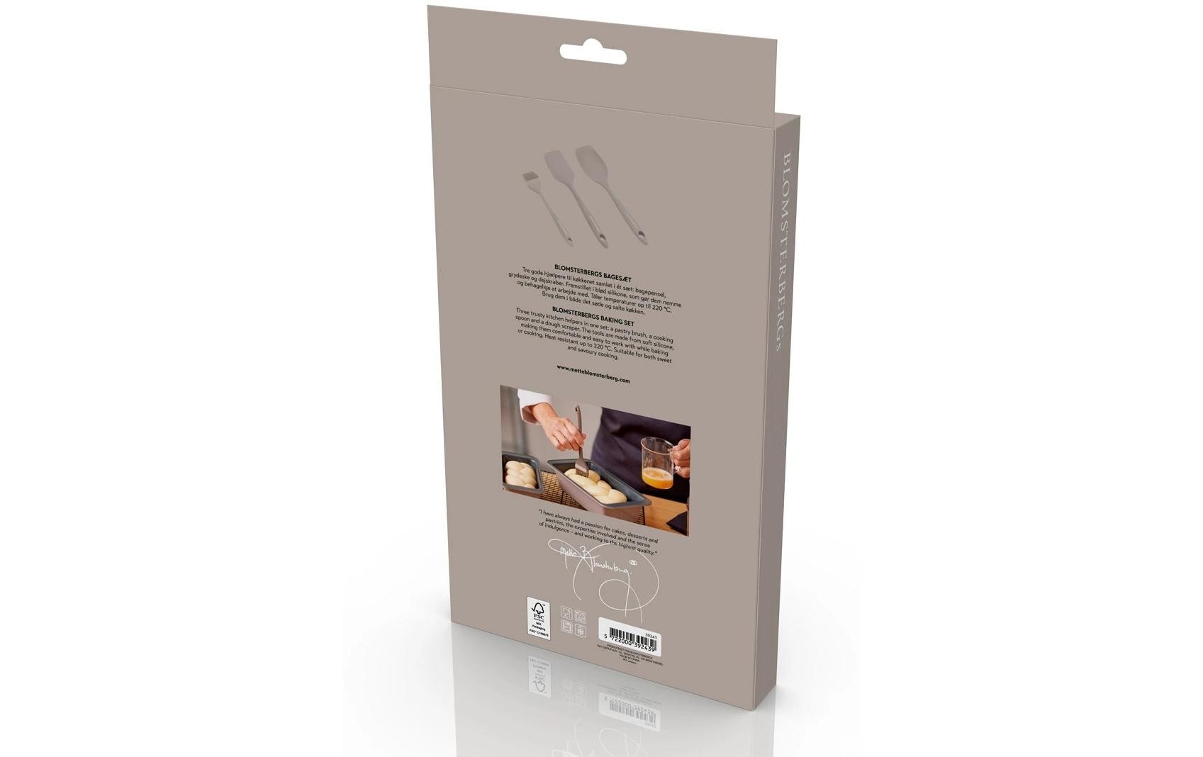  Set d'ustensiles de cuisine »Küchenhelfer-Set, Latte, Silikon«