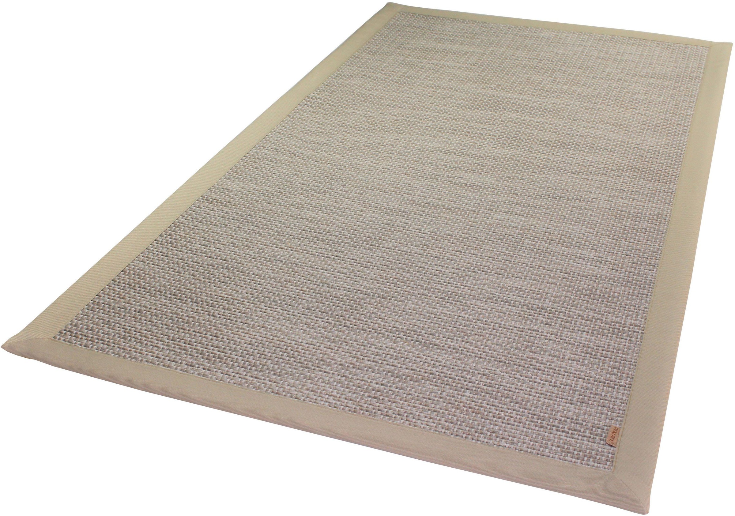 Image of Dekowe Teppich »Naturino Color, Wunschmass«, rechteckig, 7 mm Höhe, Flachgewebe, Sisal-Optik, mit Bordüre, In- und Outdoor geeignet, Wohnzimmer bei Ackermann Versand Schweiz