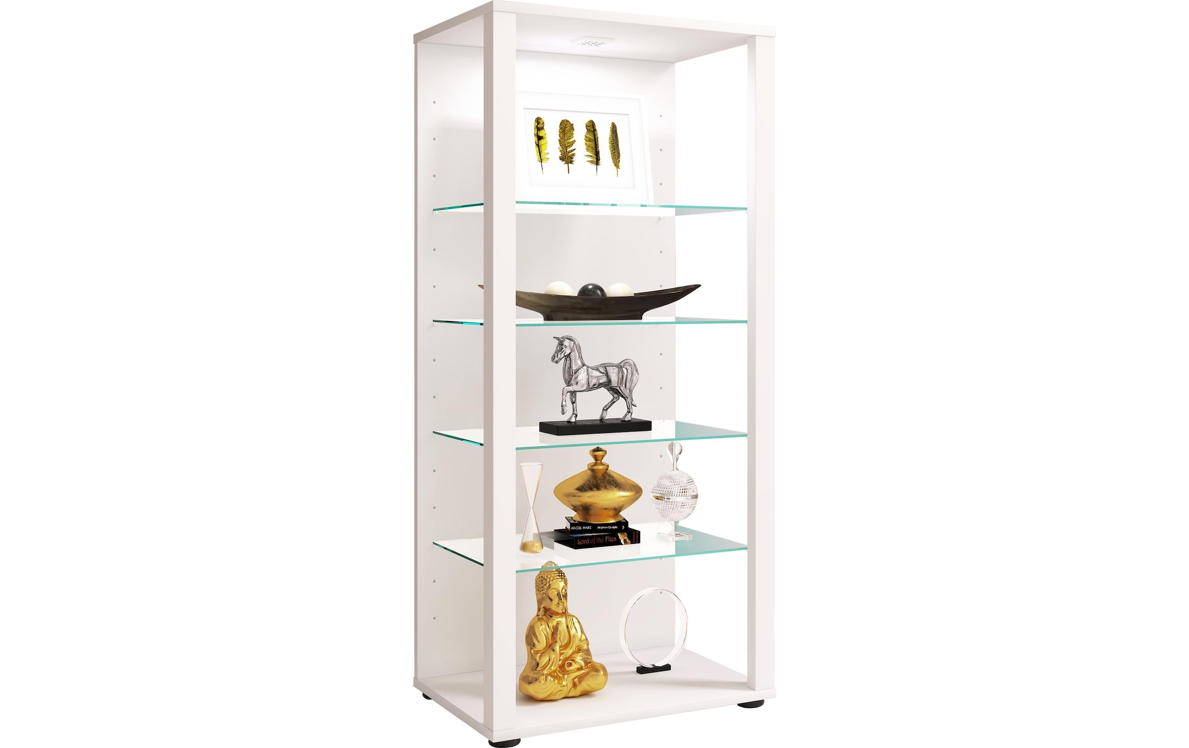 VCM Vitrine »Glasol III 51.8 x 114.5 cm, Weiss«