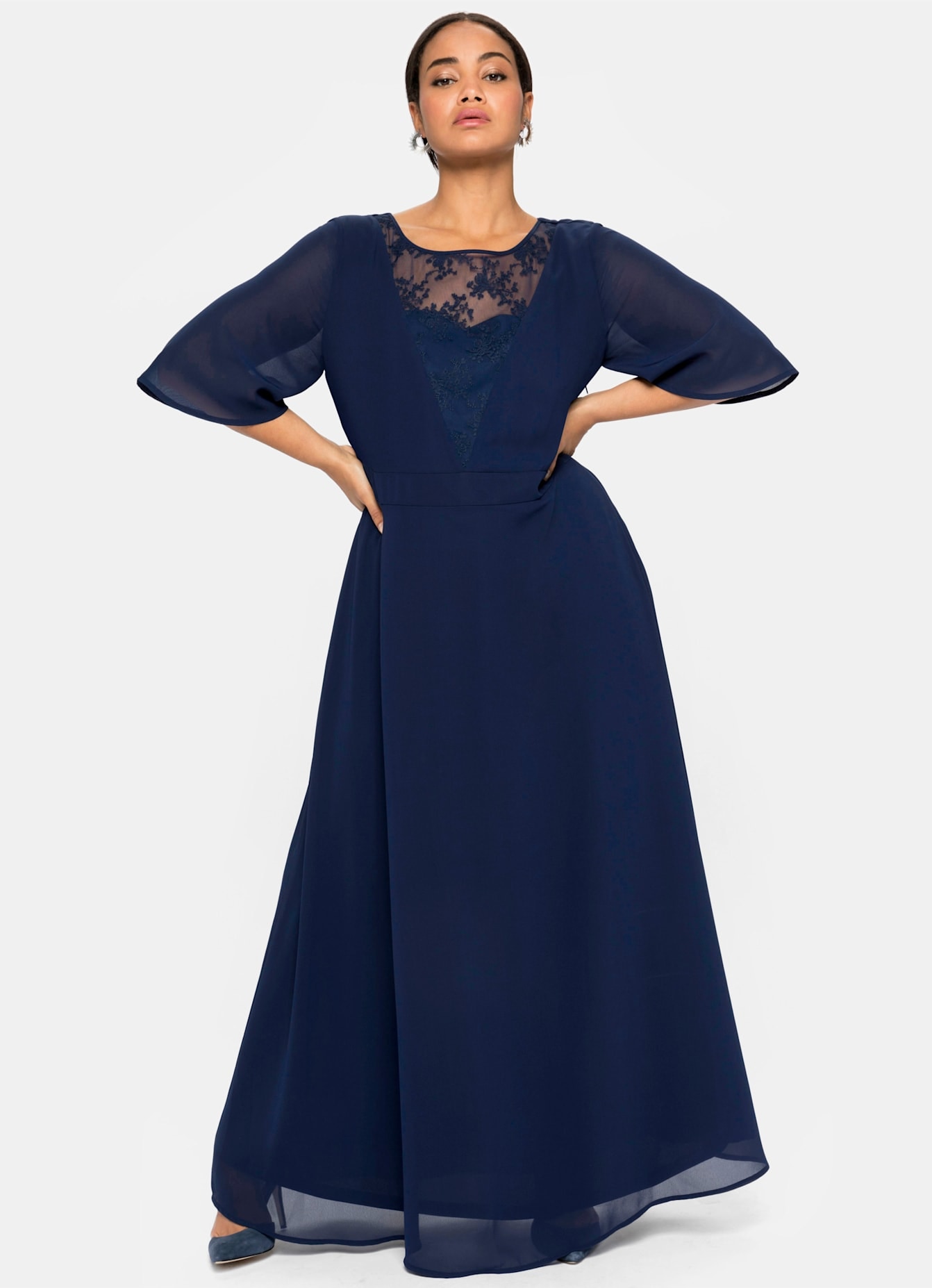 Sheego Abendkleid "Abendkleid"