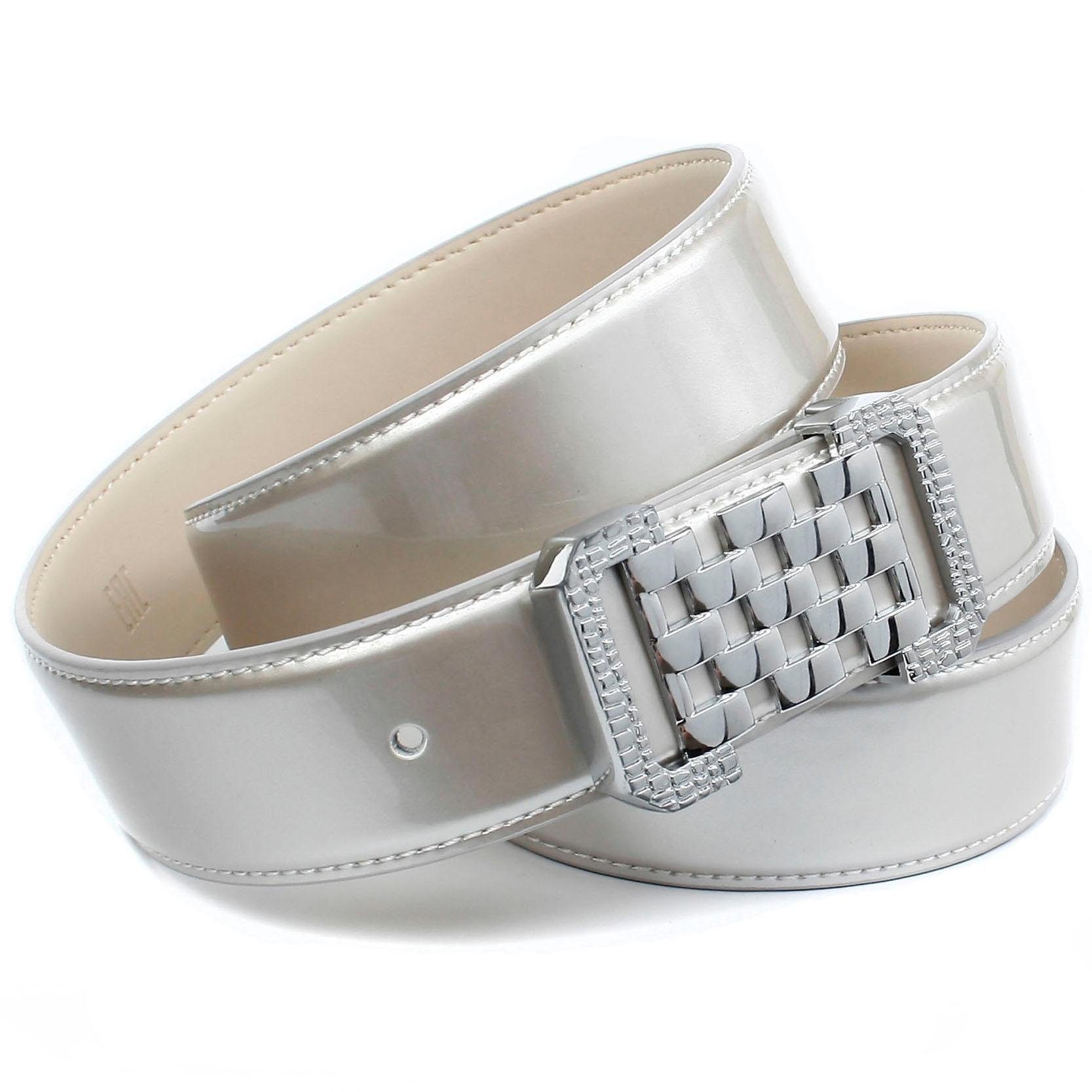 Image of Anthoni Crown Ledergürtel, mit dekorativer Schliesse, kontrastfarbene Steppnähte bei Ackermann Versand Schweiz