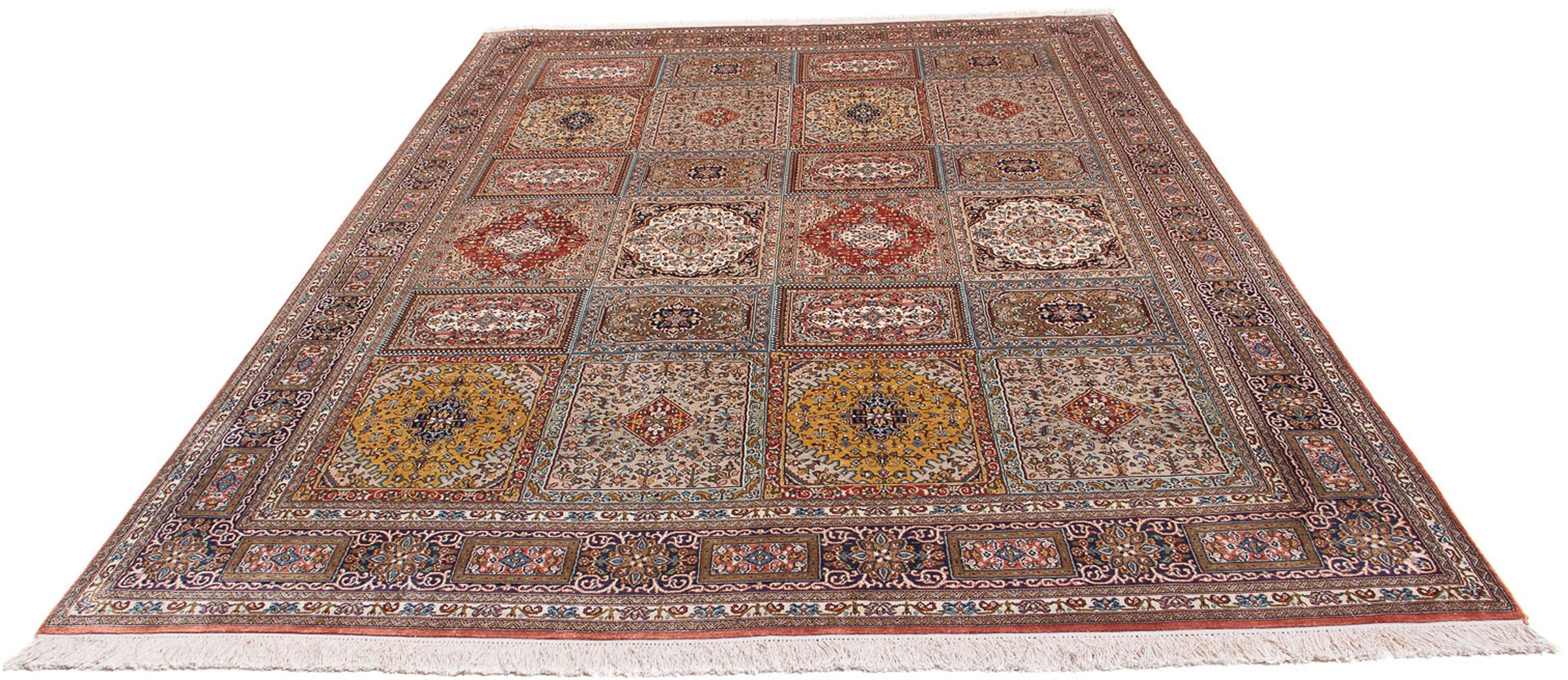 Image of morgenland Orientteppich »Perser - Classic - 306 x 214 cm - mehrfarbig«, rechteckig, 10 mm Höhe, Wohnzimmer, Handgeknüpft, Einzelstück mit Zertifikat bei Ackermann Versand Schweiz
