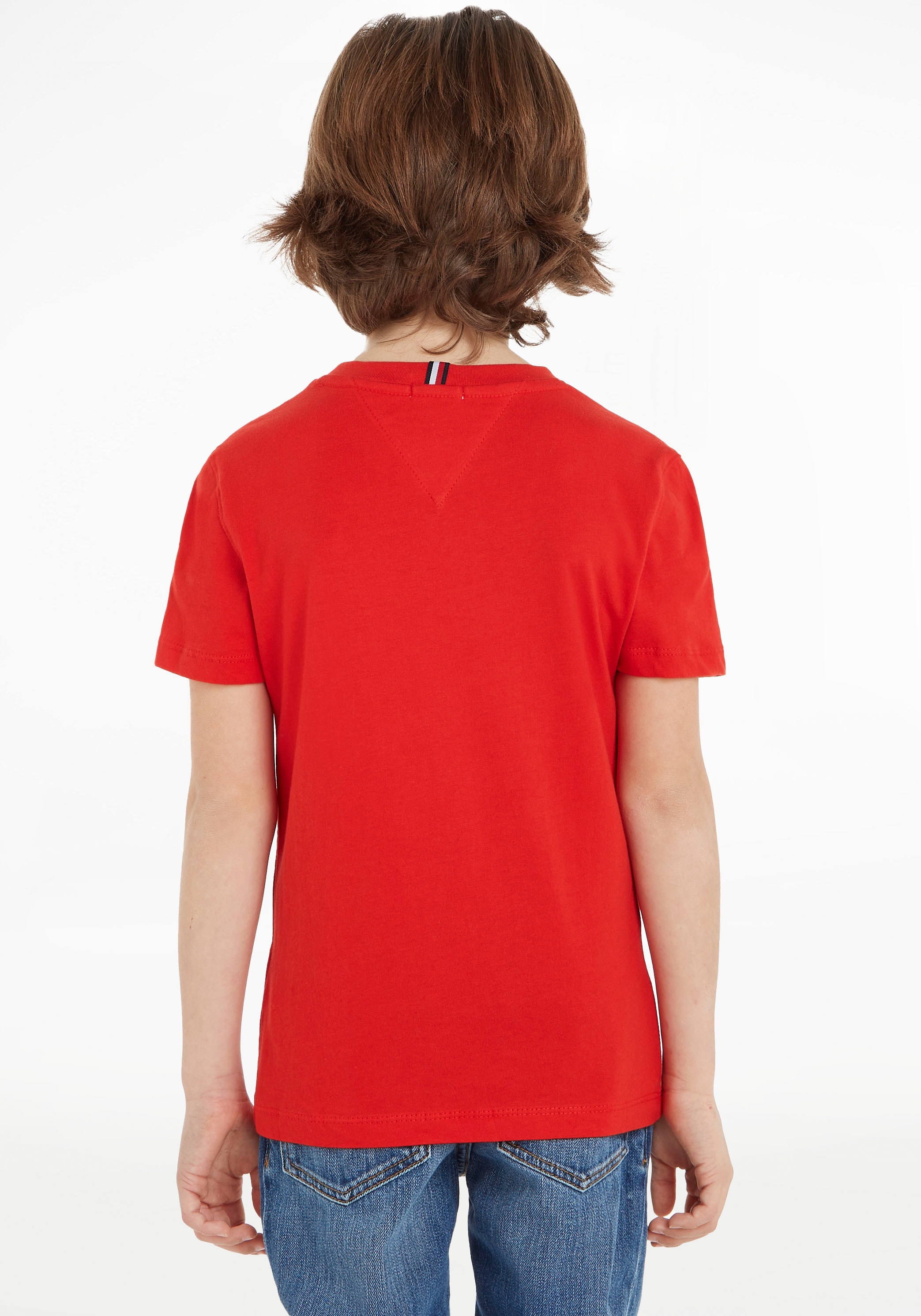 ✌ Tommy Hilfiger T-Shirt »ESSENTIAL TEE«, für ligne Jungen Mädchen Acheter und en