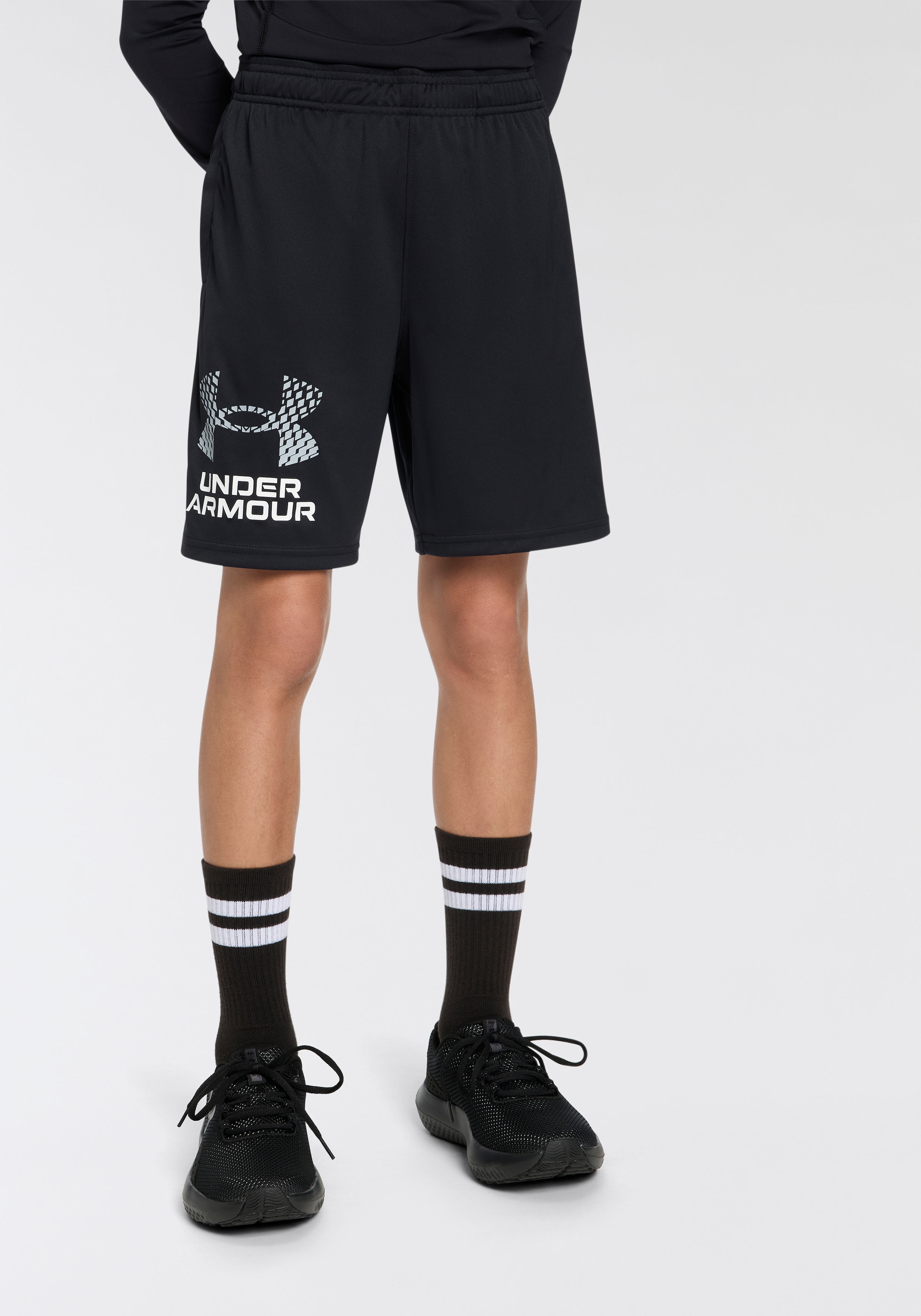 Image of Under Armour Trainingsshorts "TECH" für vielseitige Aktivitäten, leichtes Material, schnelltrocknend