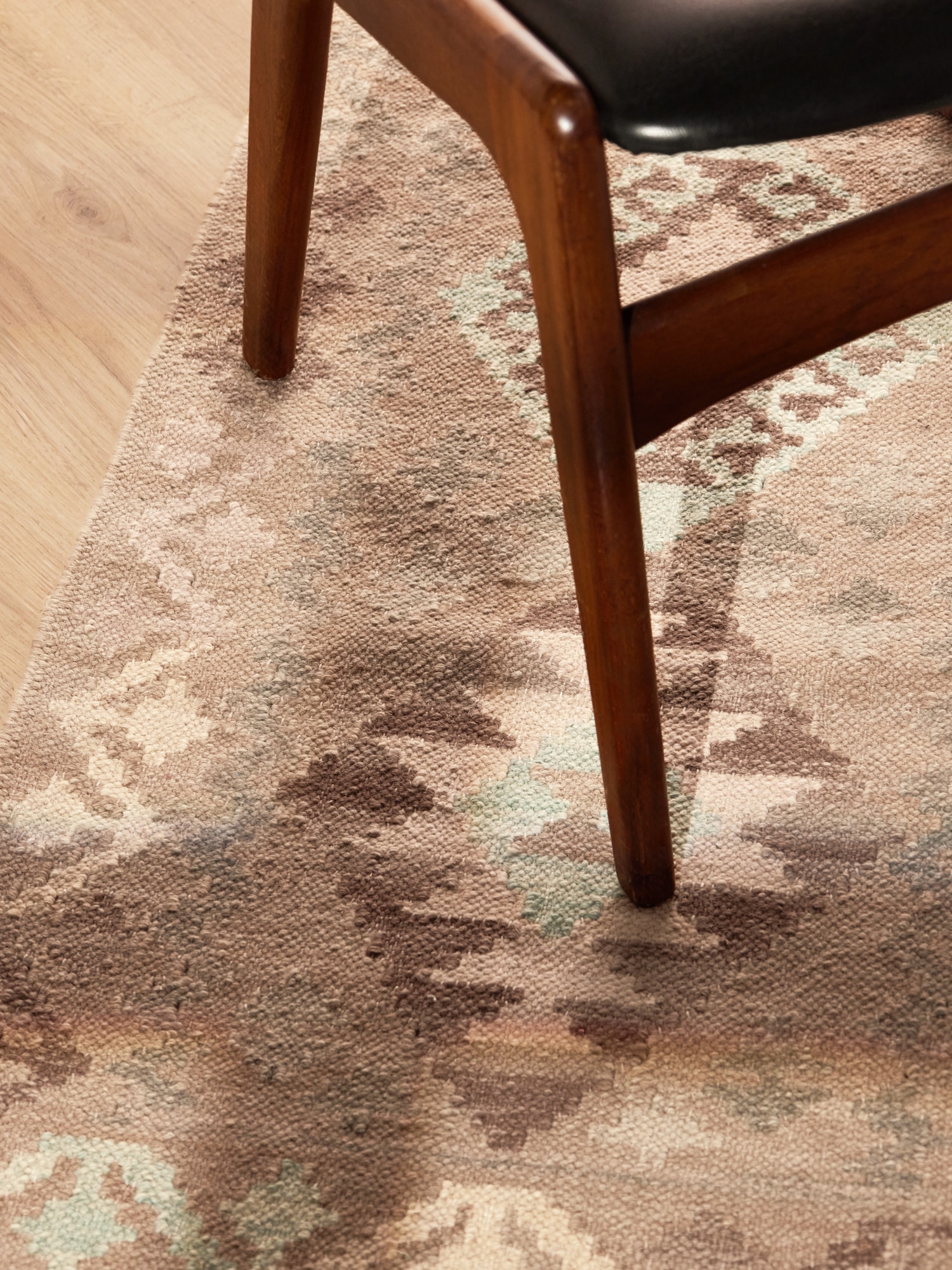 HANSE Home Teppich »Kelim Dune« rechteckig 3 mm Höhe Wolle, Baumwolle, Natur, Handgewebt, orientalisch, Boho, traditionell