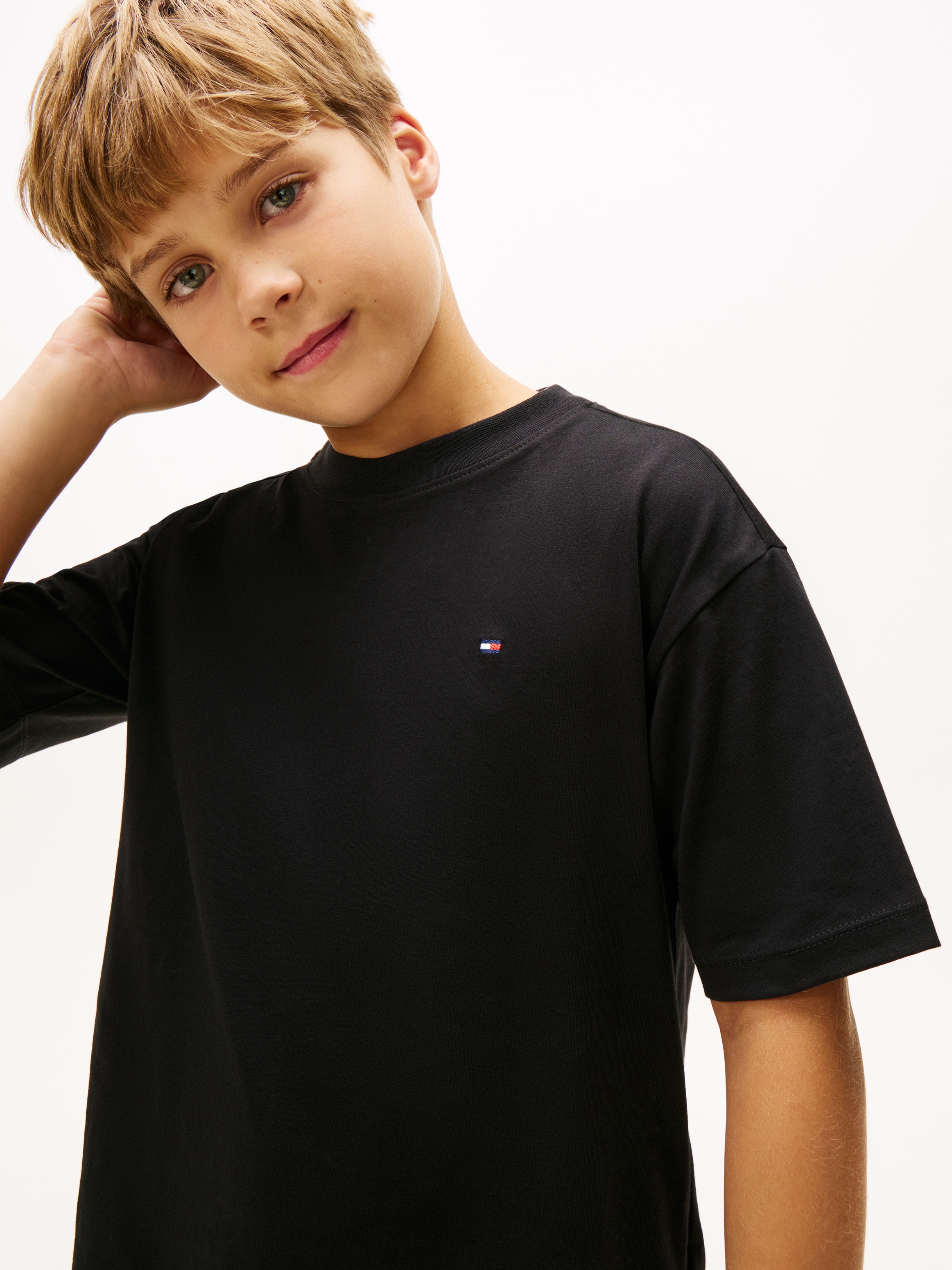 Tommy Hilfiger T-shirt Coupe régulière, pour enfants jusqu'à 16 ans
